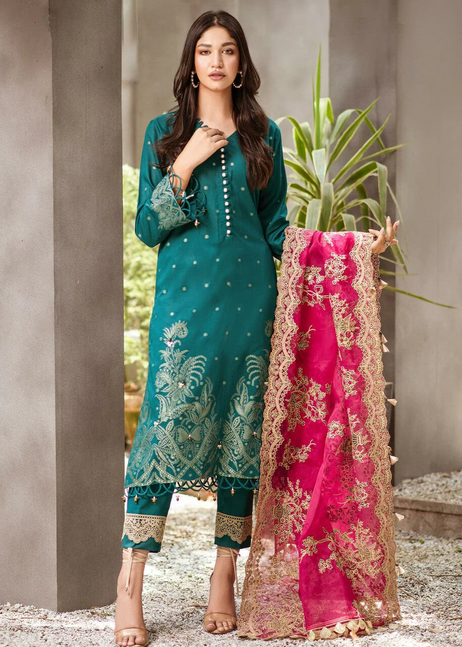 Lala Jacquari Lawn Collection 2023 – LAURELLA - Image 2
