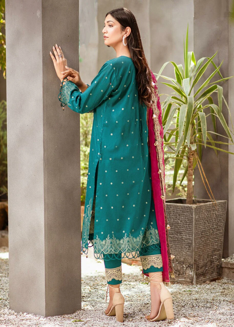 Lala Jacquari Lawn Collection 2023 – LAURELLA - Image 8