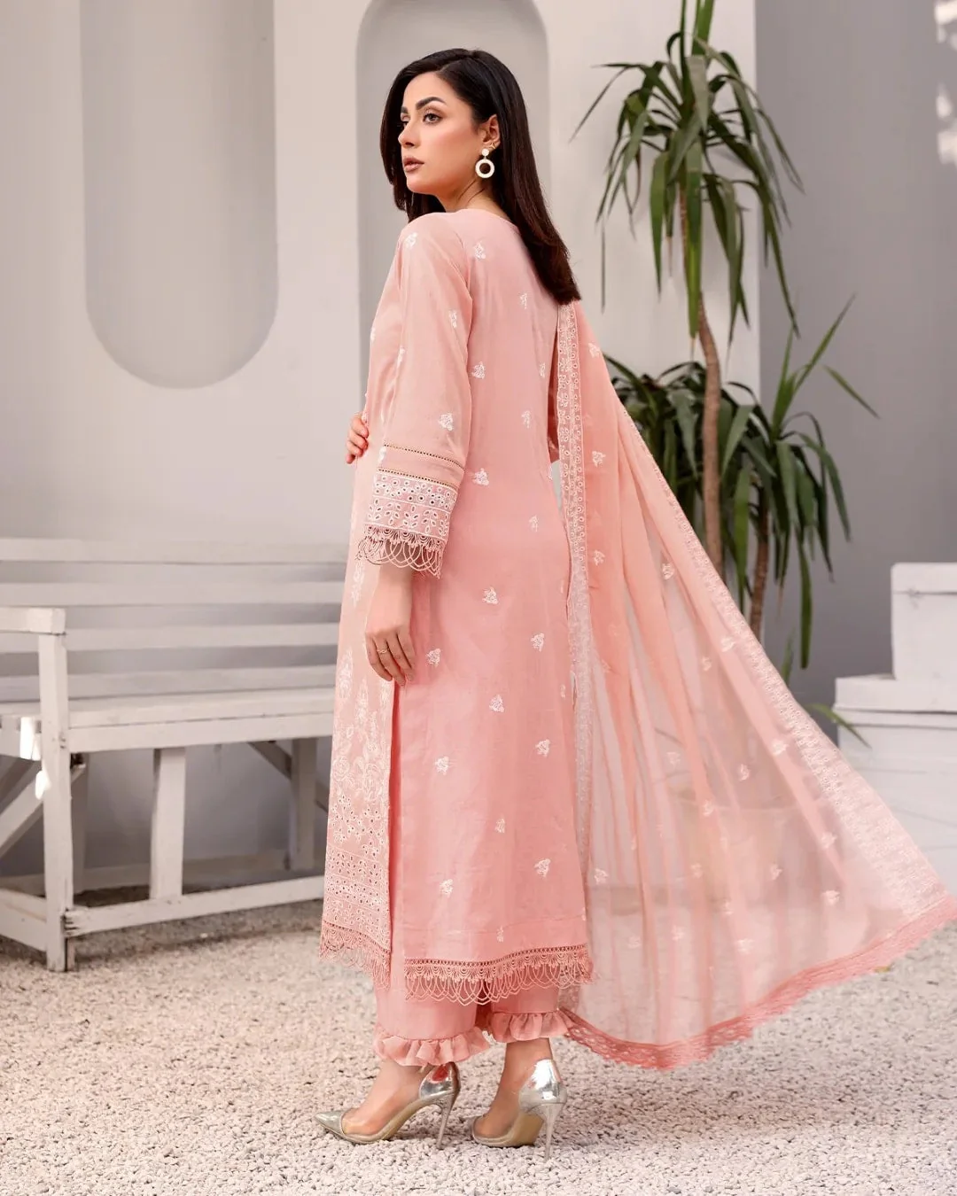 Lala Kaya Chikankari Lawn Collection – Nirvana - Image 5