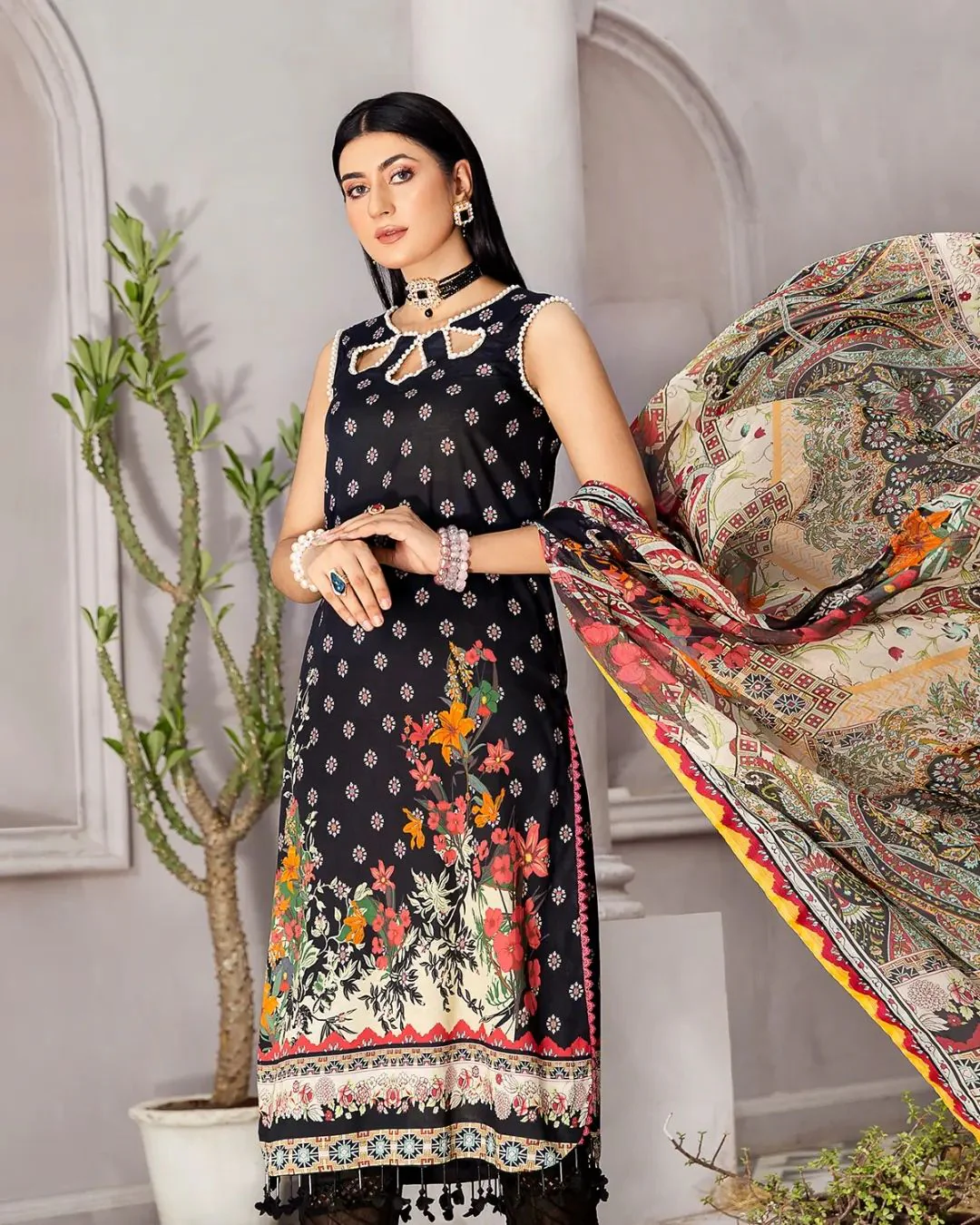 Lala Mashaal Lawn Collection – Harmonia - Image 3