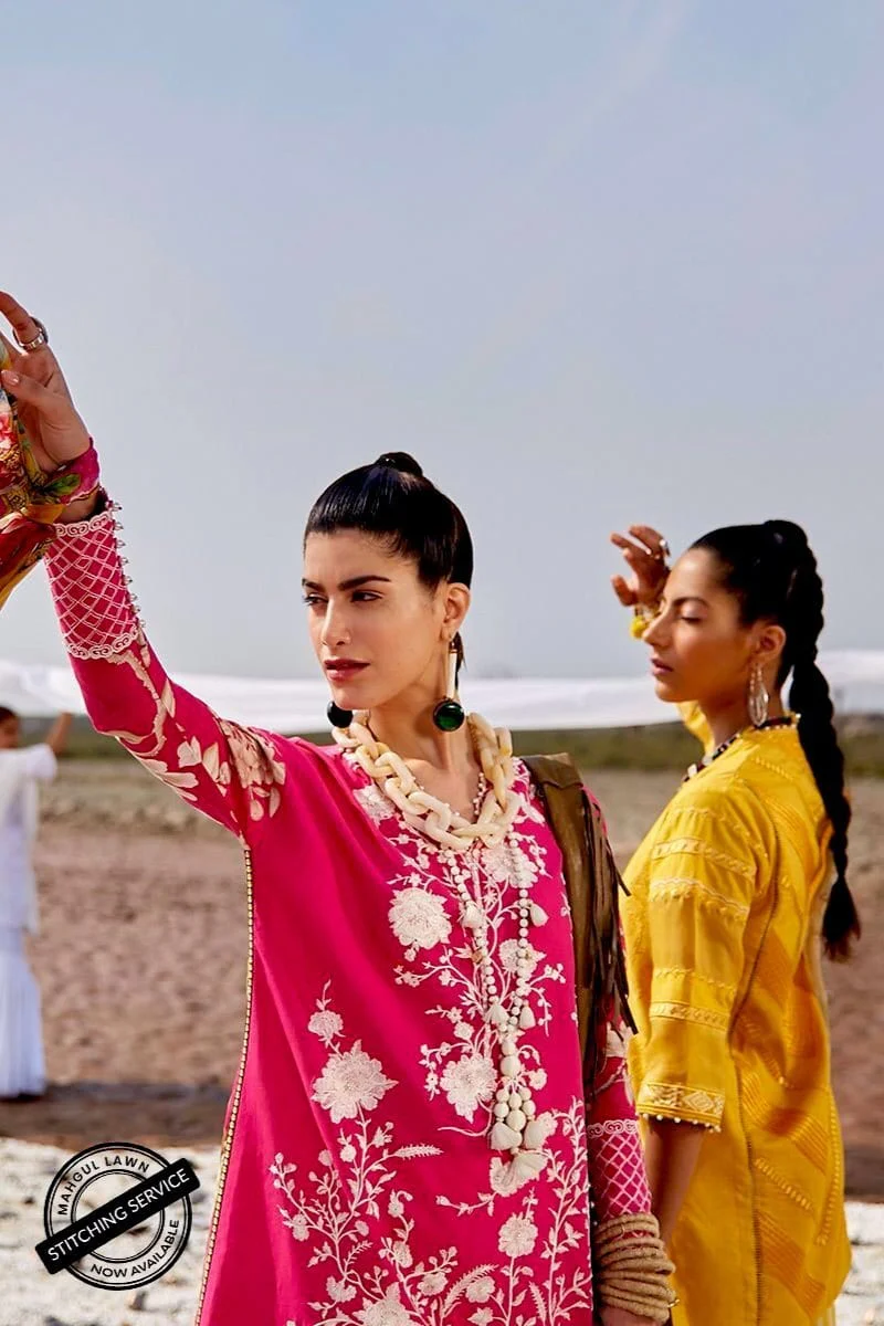 Mahgul Luxury Lawn Collection – ML-08 Chinoiserie - Image 4