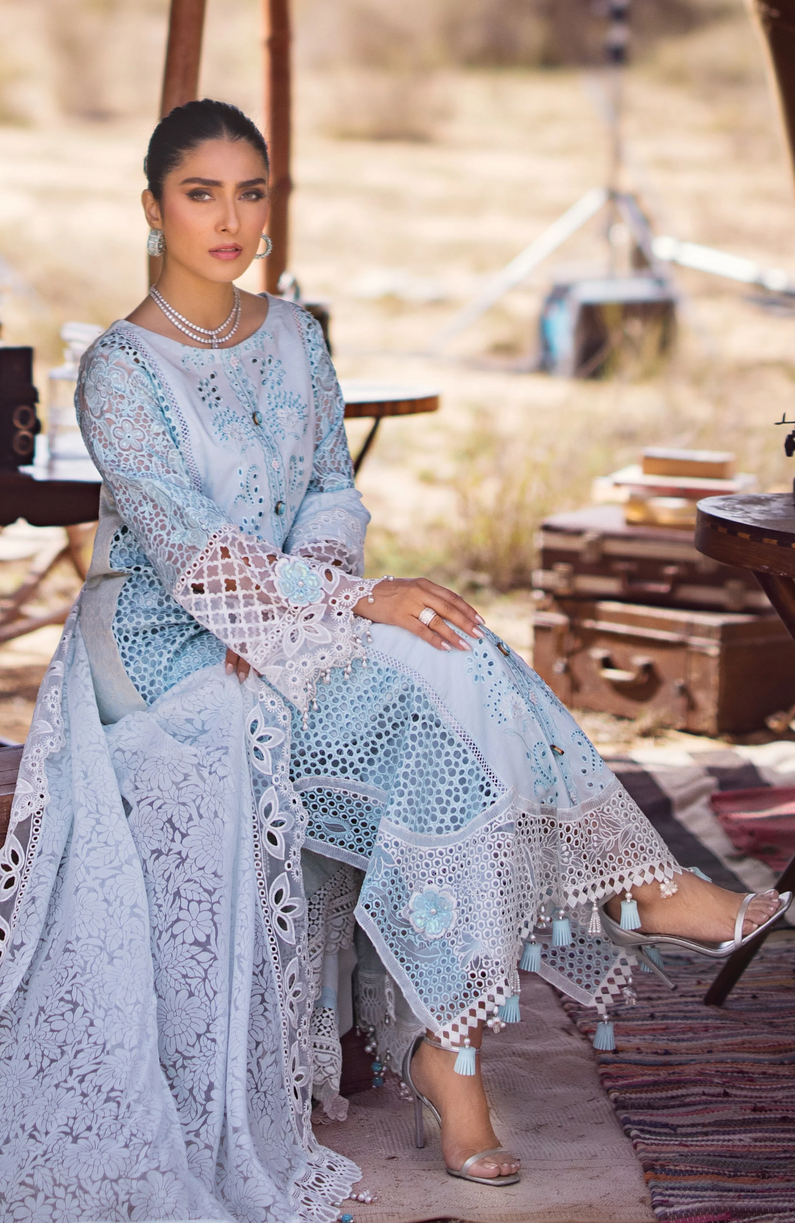 Mahiymaan Eid Edit Lawn Collection – MLL-24-04 Serene Skyline - Image 2