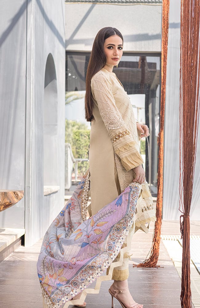 Mahiymaan Luxury Lawn Collection – MEL-22-06B - Image 3
