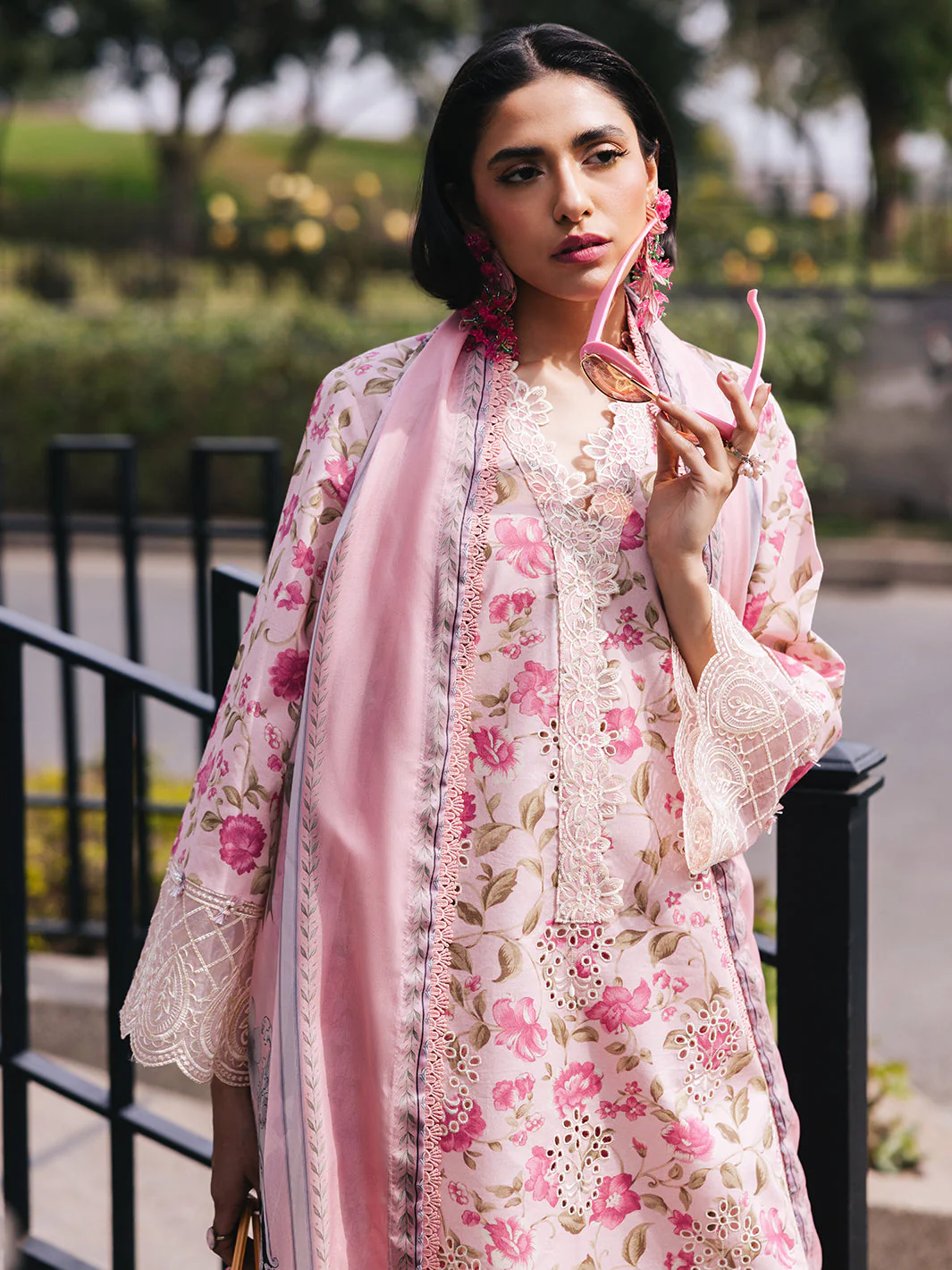 Mahnur Broadway Luxury Lawn – Lotus - Image 2