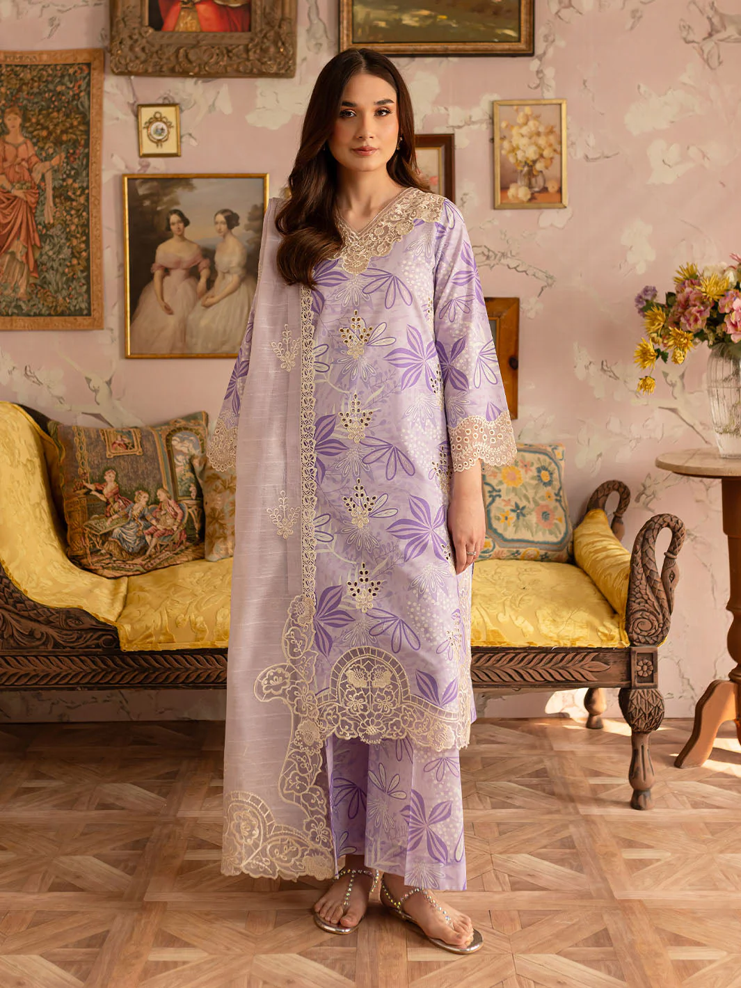 Mahnur Leila Printkari Lawn Edit – LP - 04 - Image 5