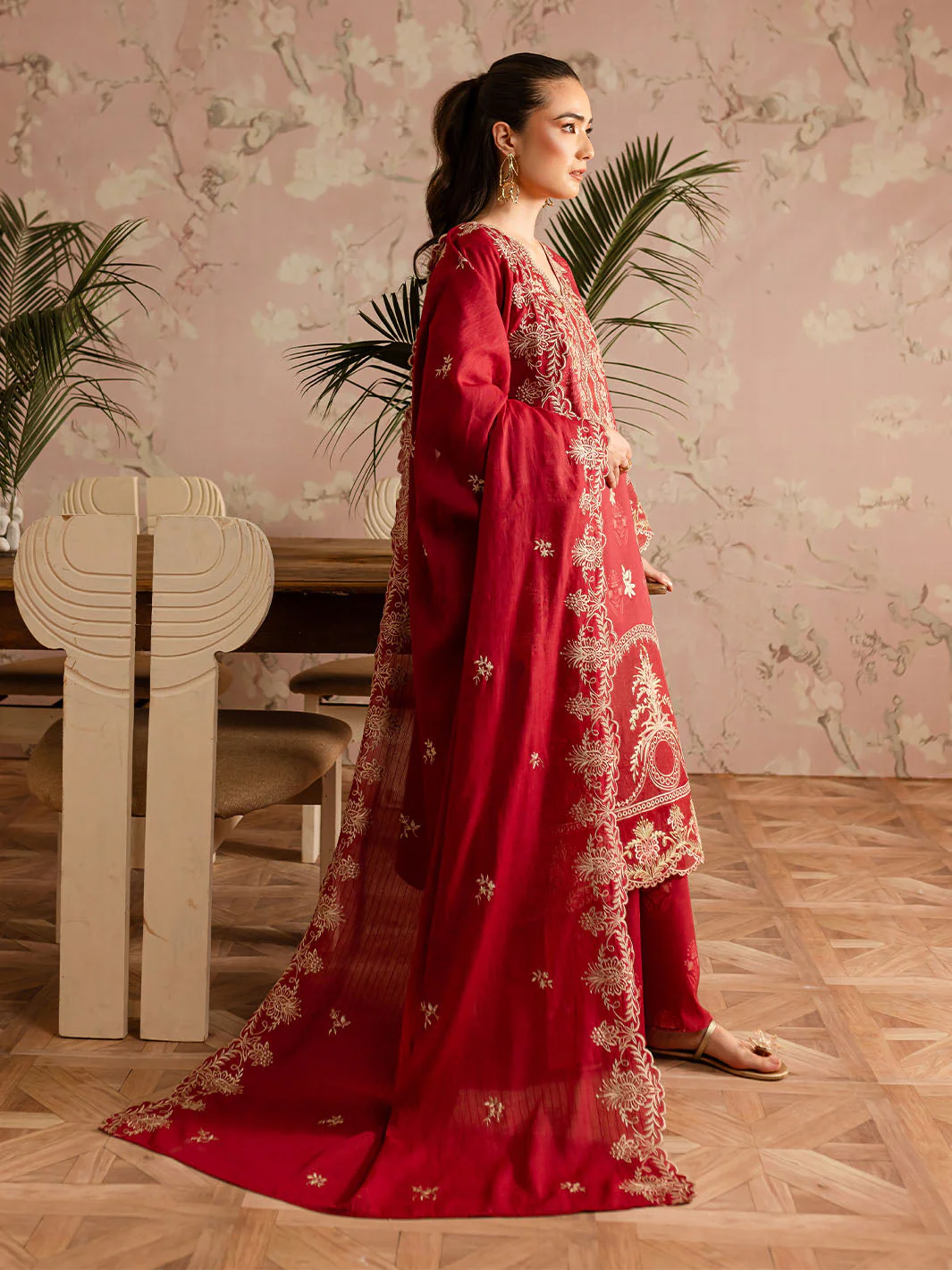 Mahnur Leila Printkari Lawn Edit – LP - 07 - Image 3