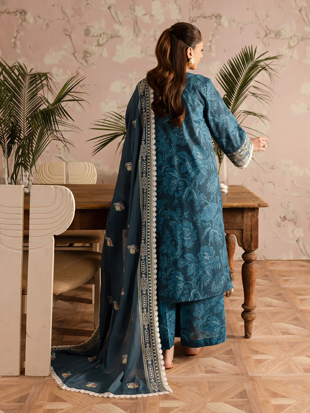 Mahnur Leila Printkari Lawn Edit – LP - 11 - Image 3