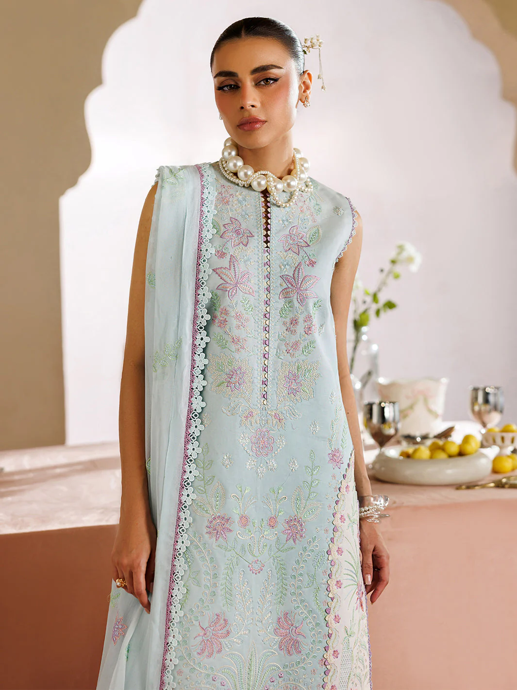 Mahnur Morbagh Luxury Lawn – M-01 - Image 2