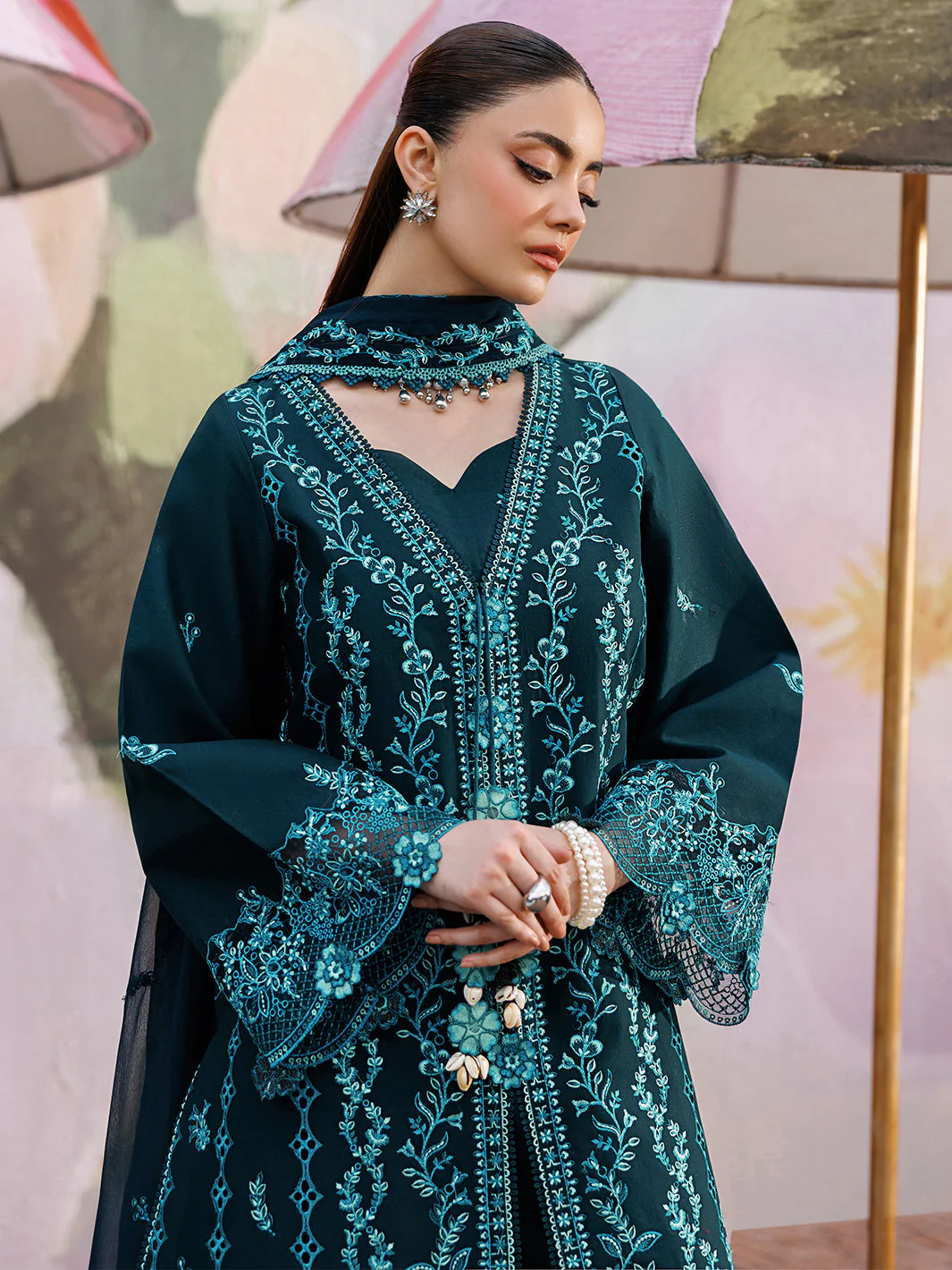 Mahnur Morbagh Luxury Lawn – M-04 - Image 2