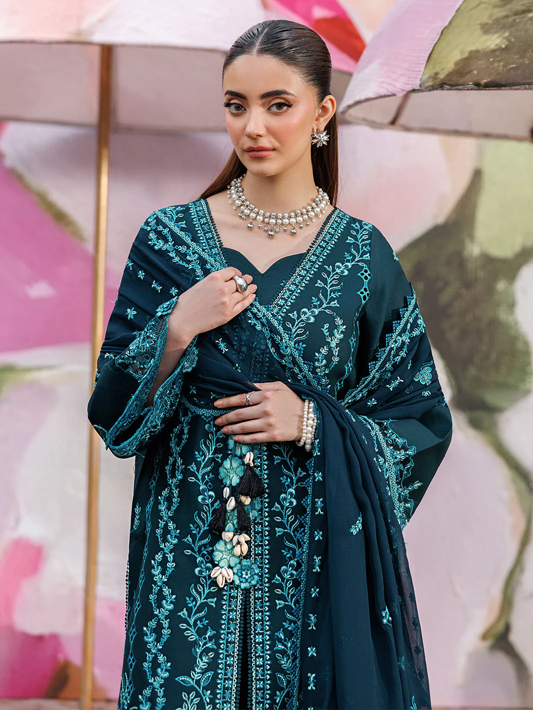 Mahnur Morbagh Luxury Lawn – M-04 - Image 4