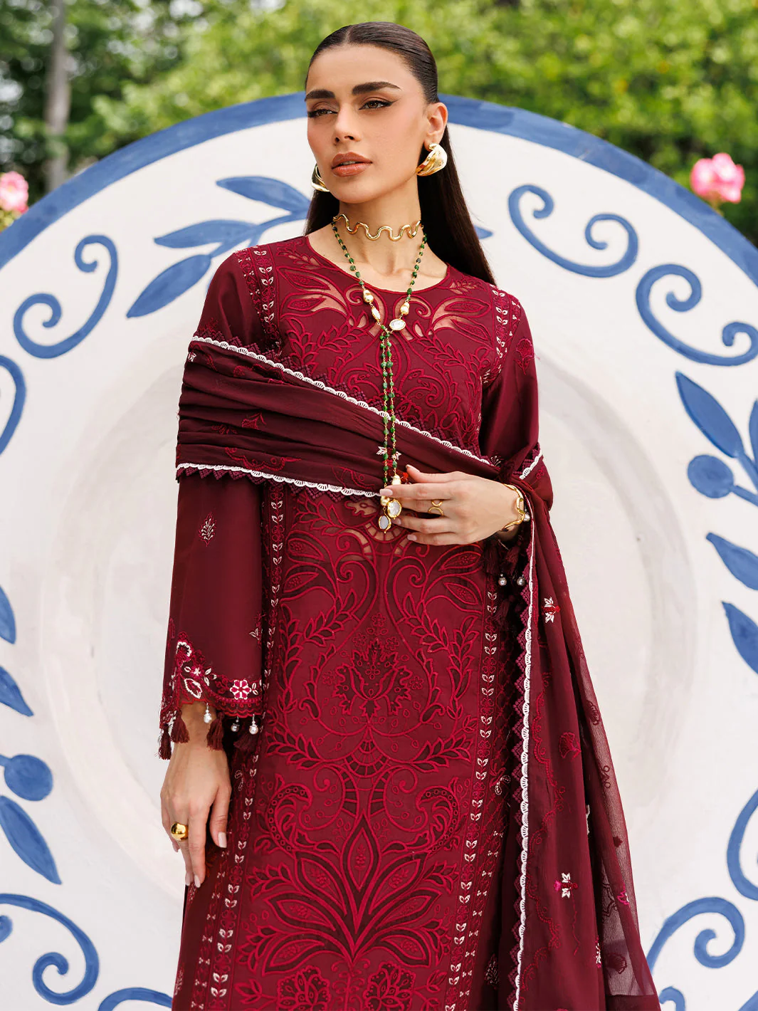 Mahnur Morbagh Luxury Lawn – M-13 - Image 2
