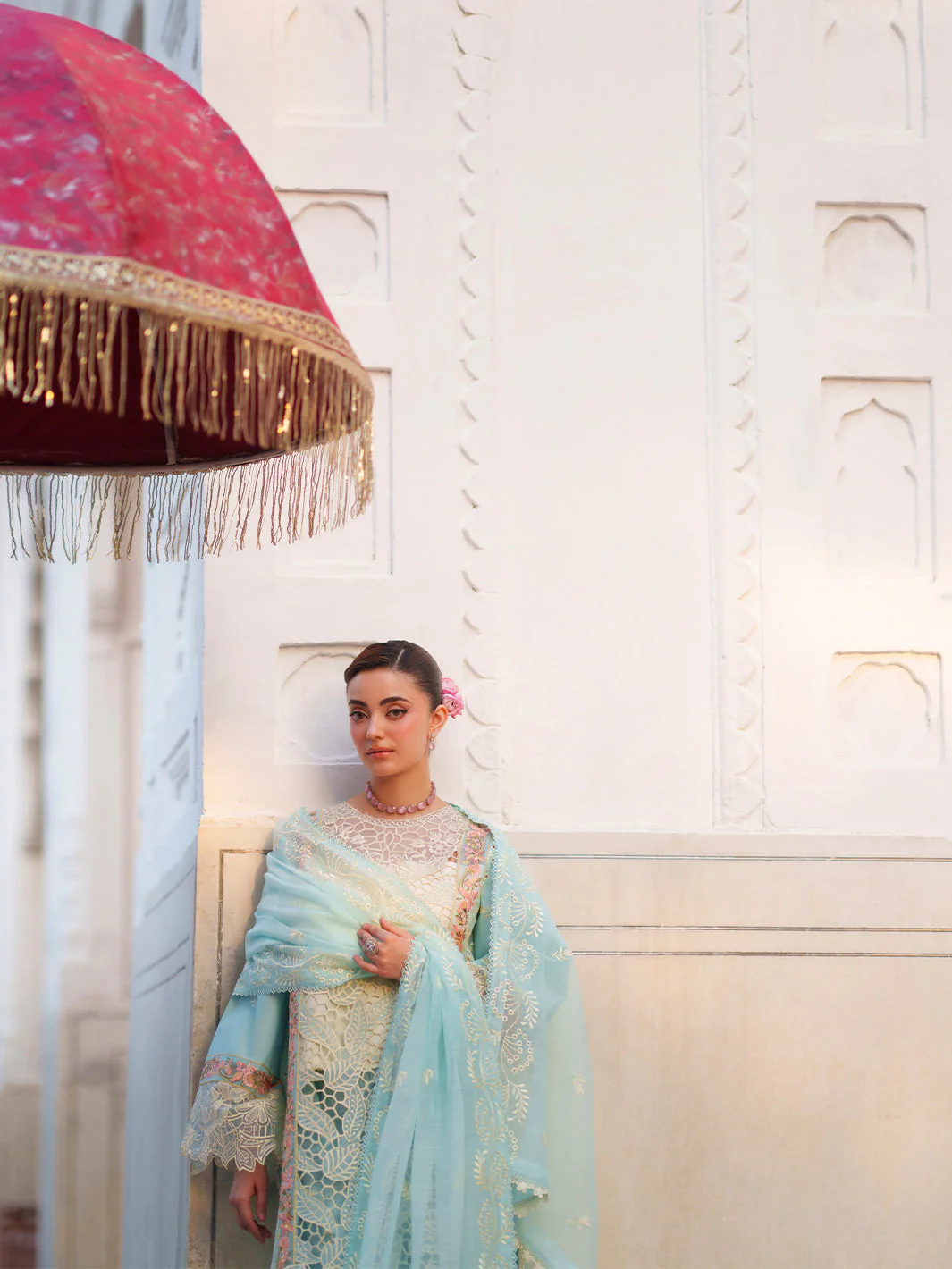 Mahnur Nilofer Luxury Lawn – NL-03 - Image 7