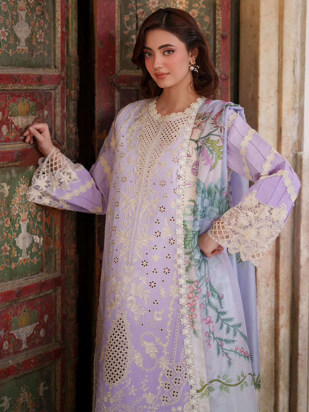 Mahnur Nilofer Luxury Lawn – NL-05 - Image 2