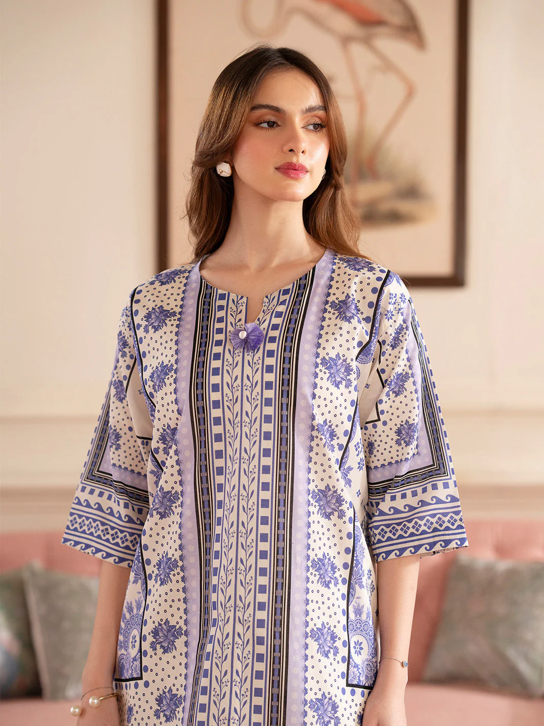 Mahnur Noir 2PC Lawn – N-10 - Image 2