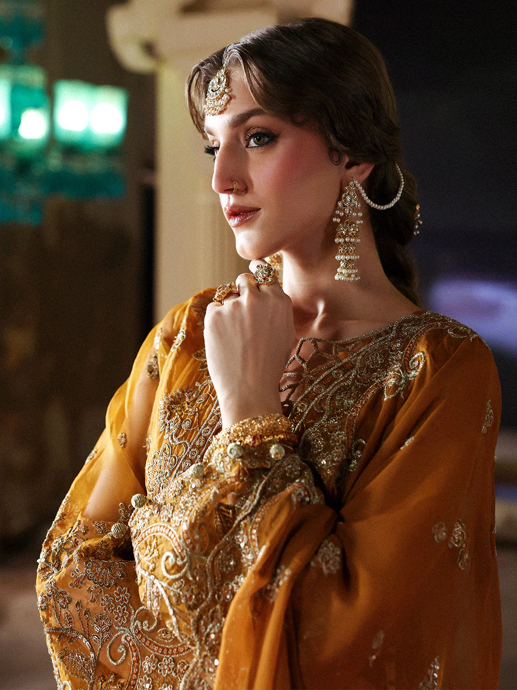 Mahnur Pakeezah Luxury Formals – Gulebahar | PK - 03 - Image 4