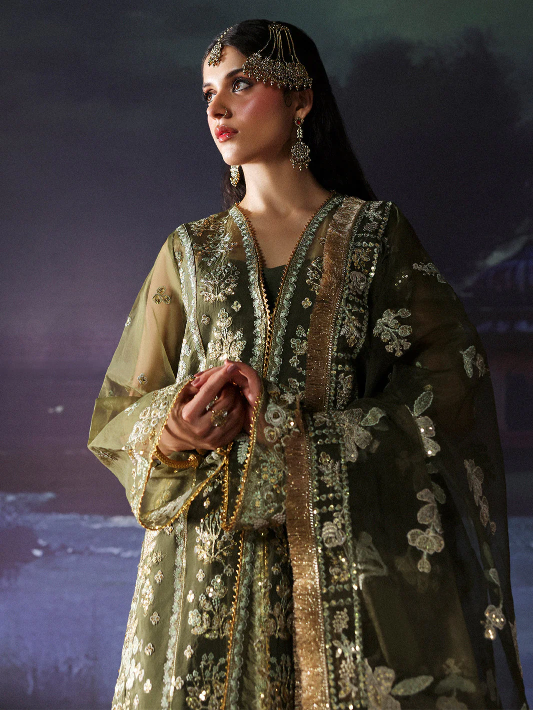 Mahnur Pakeezah Luxury Formals – Haniye | PK - 04 - Image 2