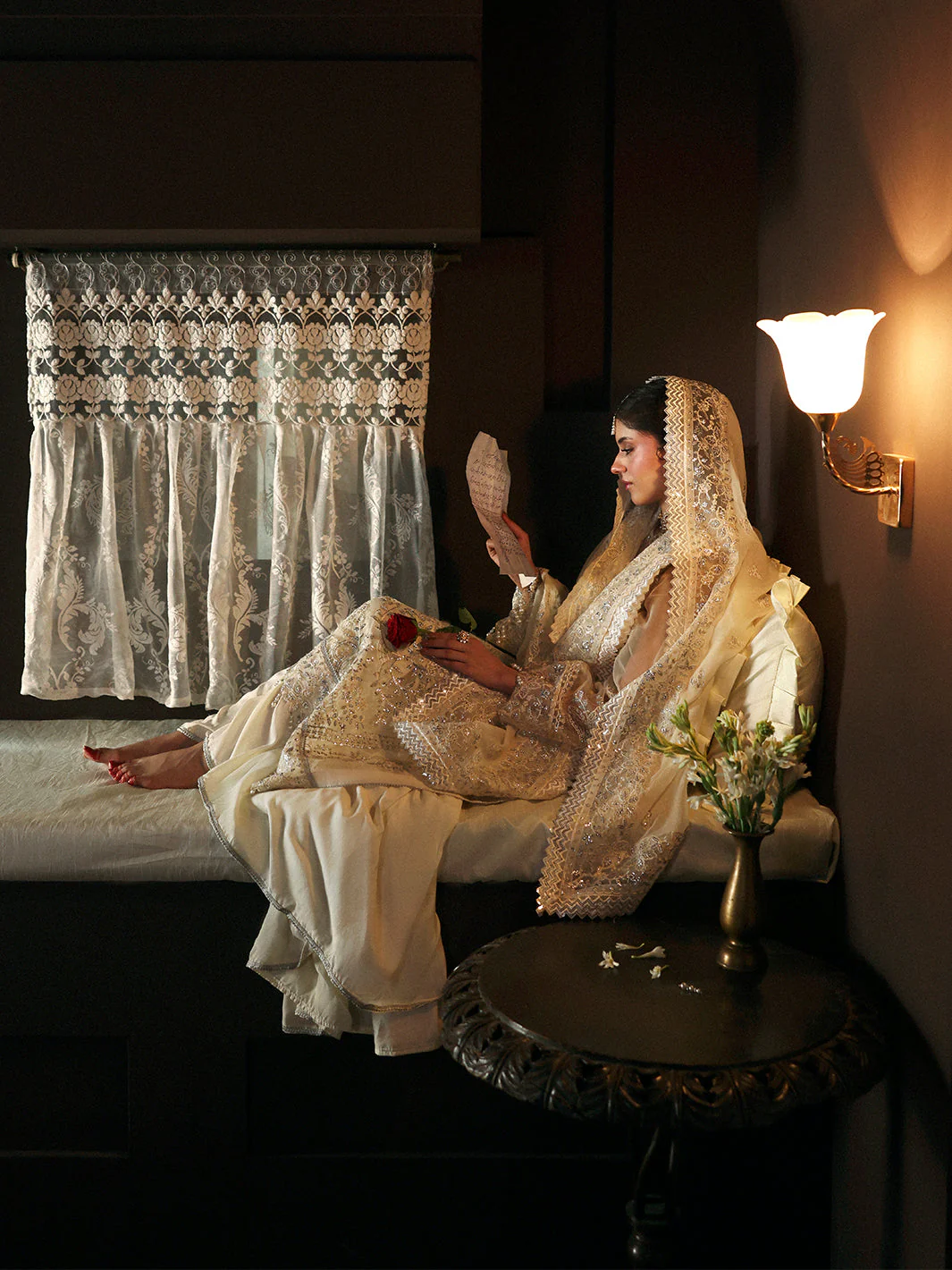 Mahnur Pakeezah Luxury Formals – Nehaаb | PK - 10 - Image 4