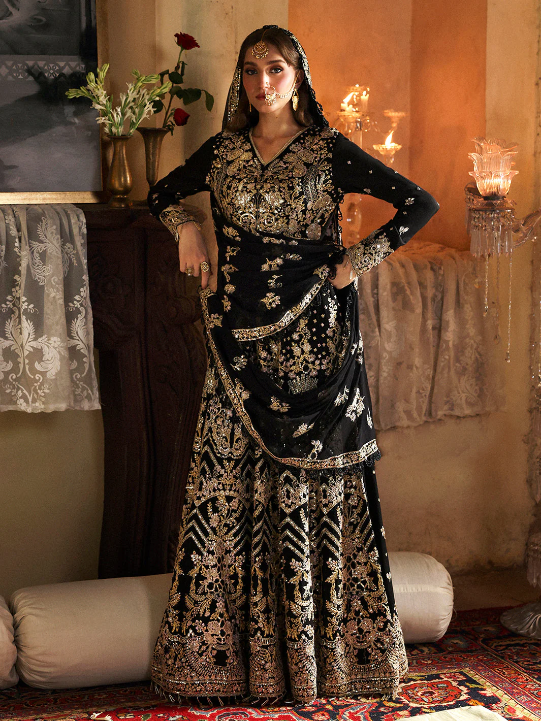 Mahnur Pakeezah Luxury Formals – Zinia | PK - 08 - Image 5