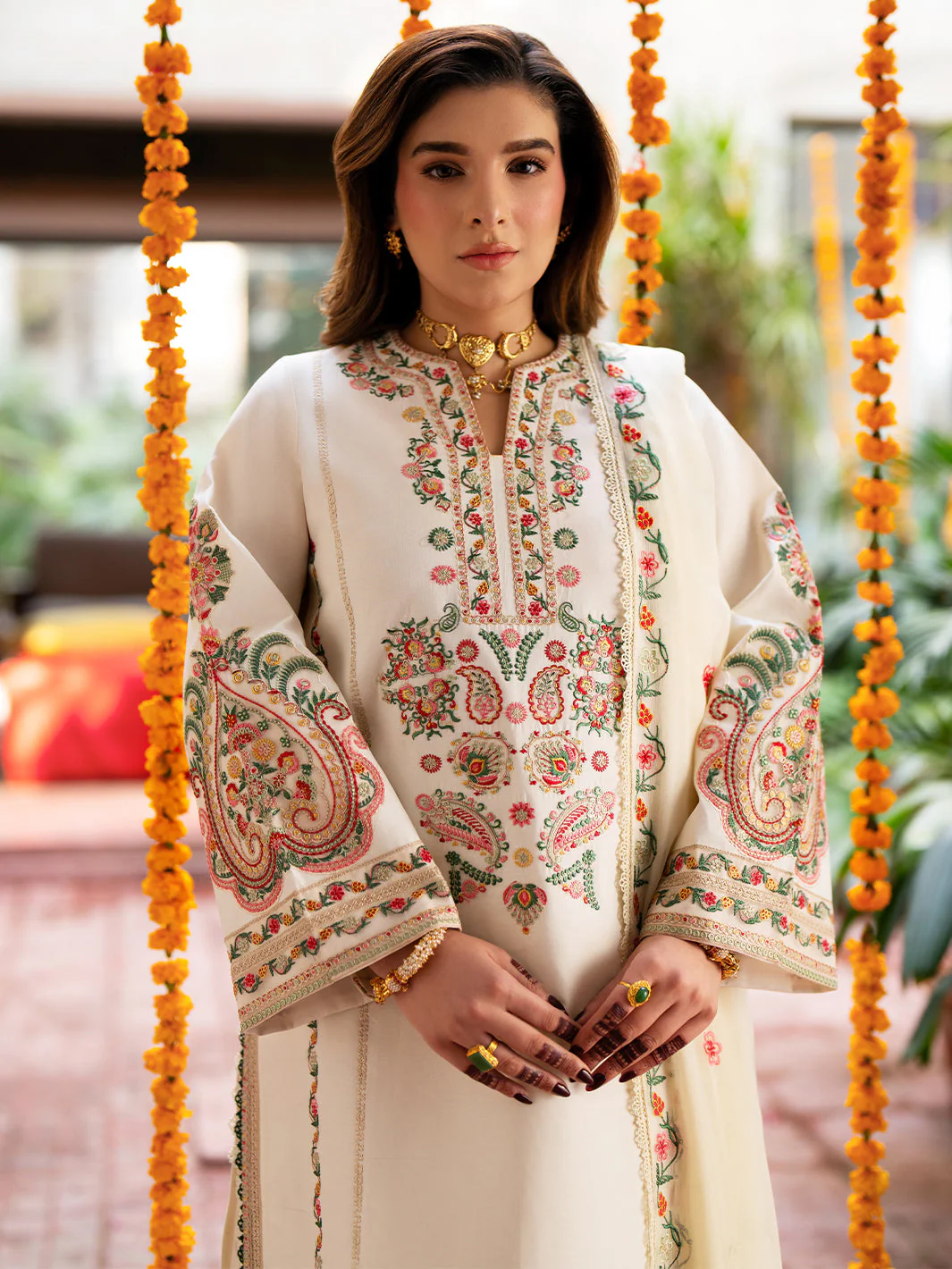 Mahnur Satrangi Lawn – ST-07 - Image 2