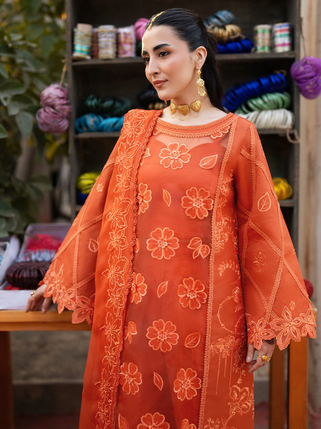 Mahnur Satrangi Lawn – ST-09 - Image 2