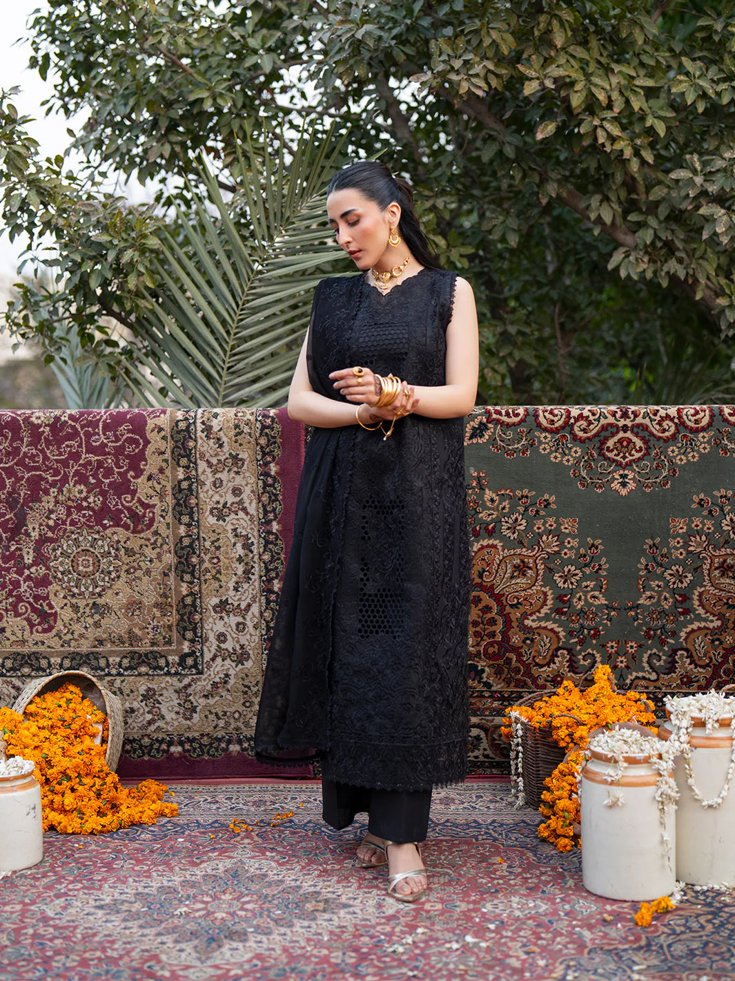 Mahnur Satrangi Lawn – ST-12 - Image 7