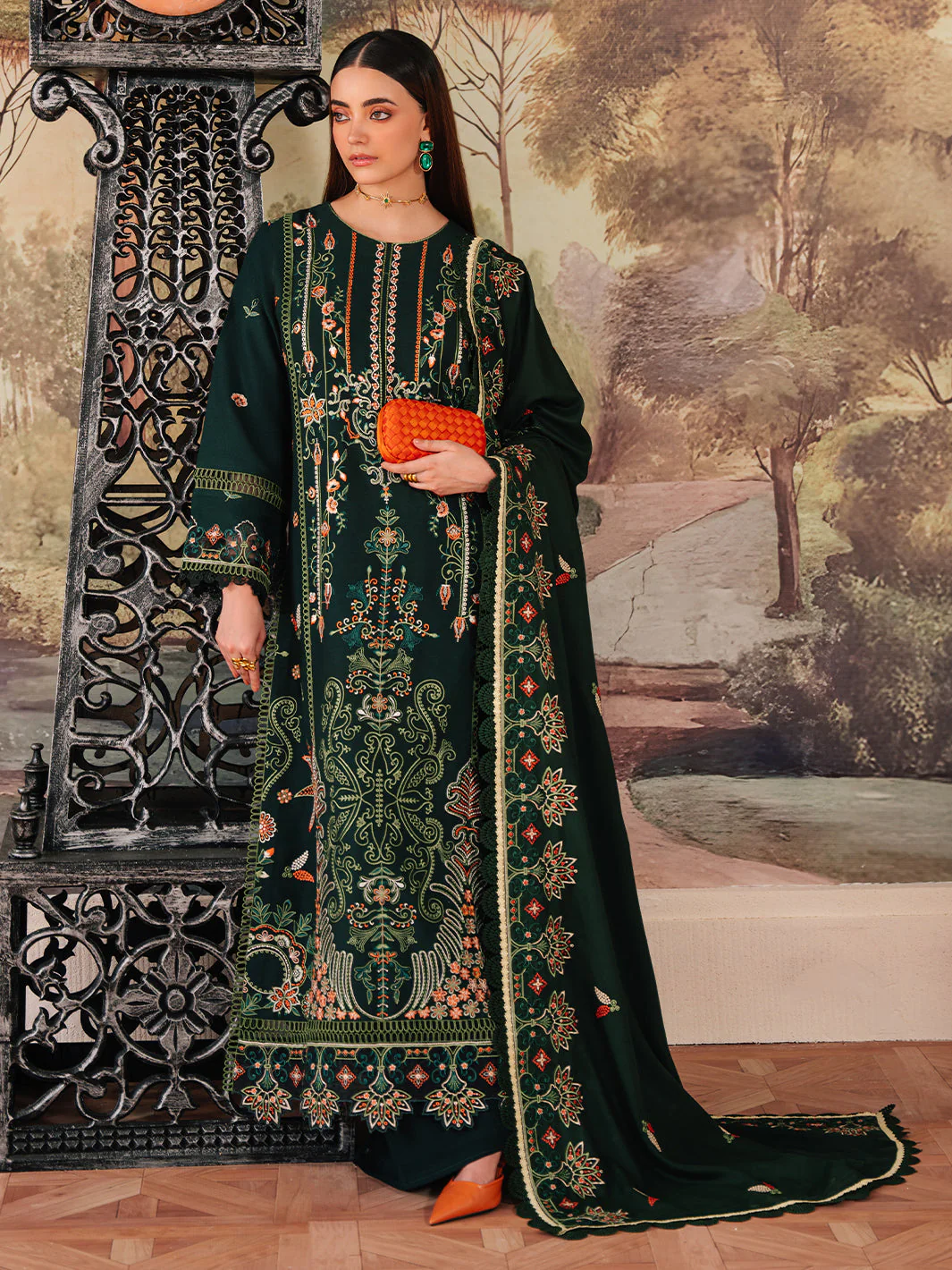 Mahnur Secret Garden Karandi Winter – SG-007 - Image 6