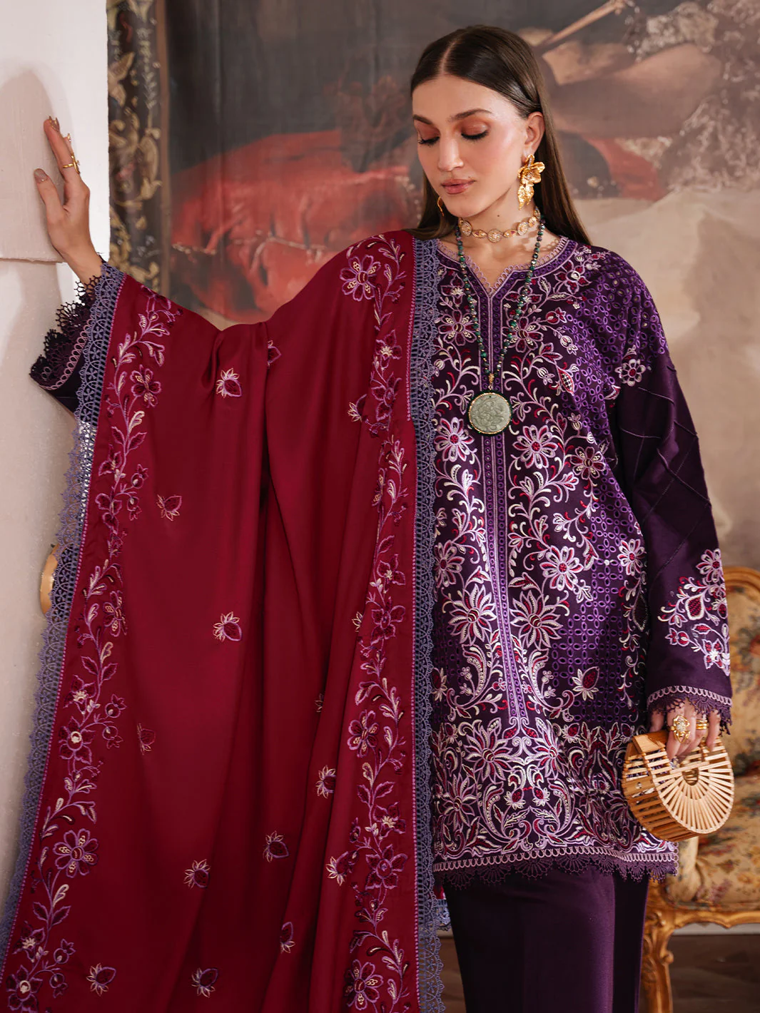 Mahnur Secret Garden Karandi Winter – SG-010 - Image 12