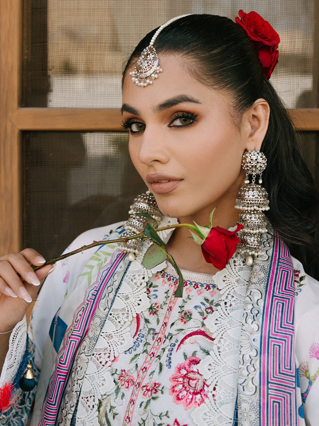 Mahnur Shanaya Luxury Lawn – Rangrez - Image 9