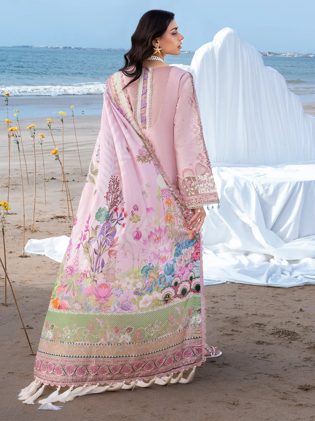 Mahnur Sirene Luxury Lawn – S-012 - Image 6