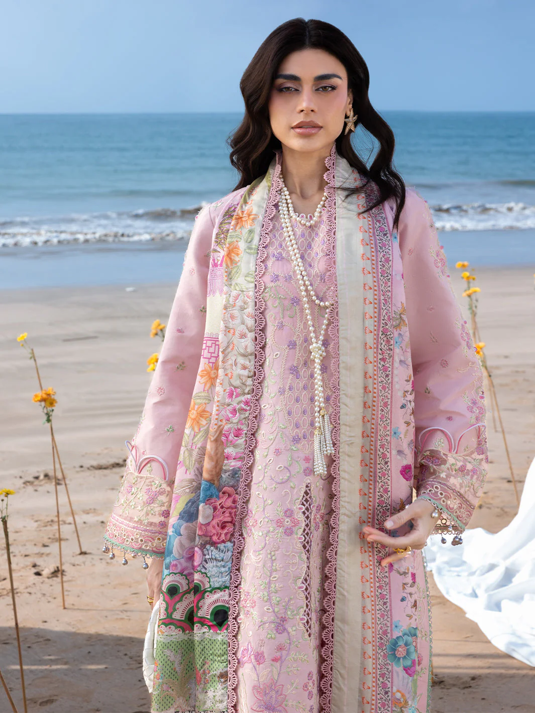 Mahnur Sirene Luxury Lawn – S-012 - Image 7