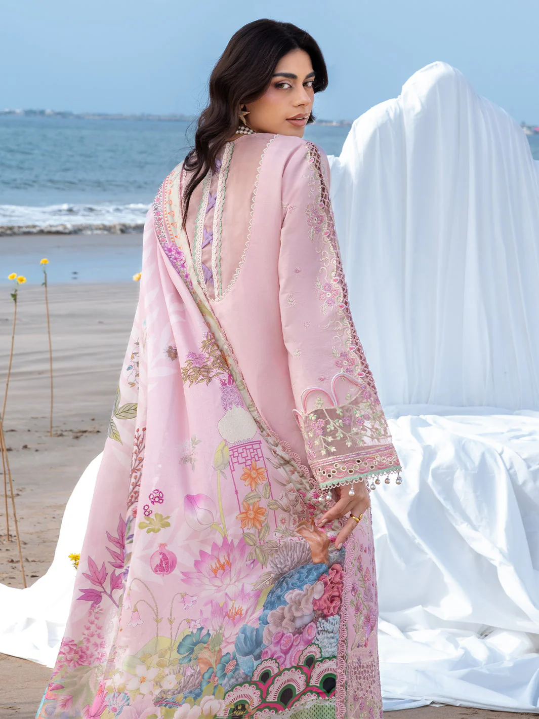 Mahnur Sirene Luxury Lawn – S-012 - Image 8