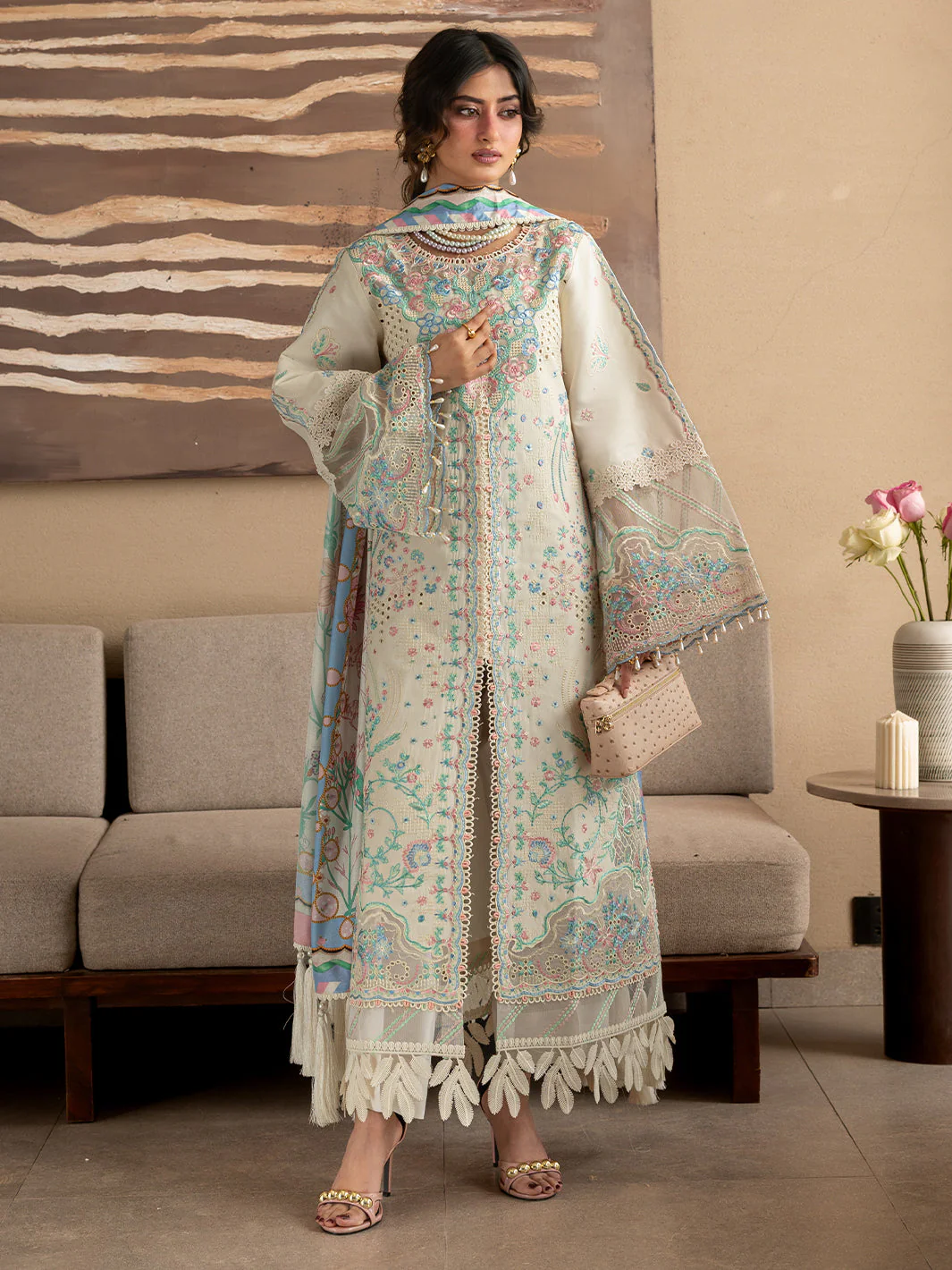 Mahnur Sirene Luxury Lawn – S-014 - Image 2