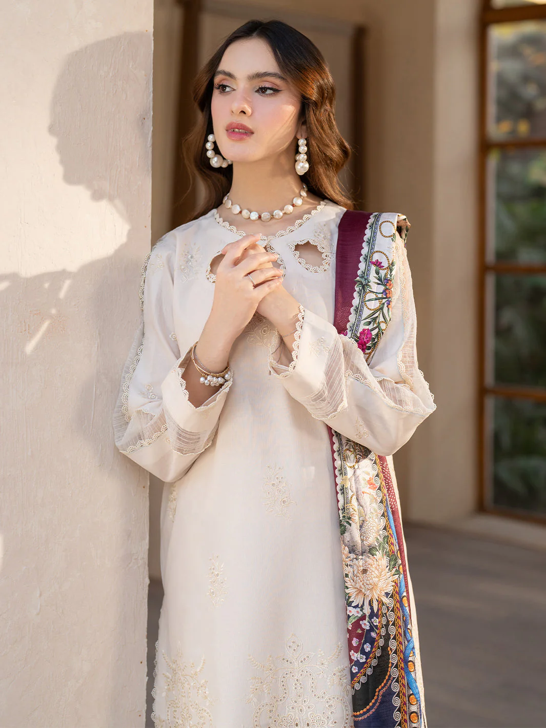 Mahnur Stella Luxury Lawn – SL - 04 B - Image 7