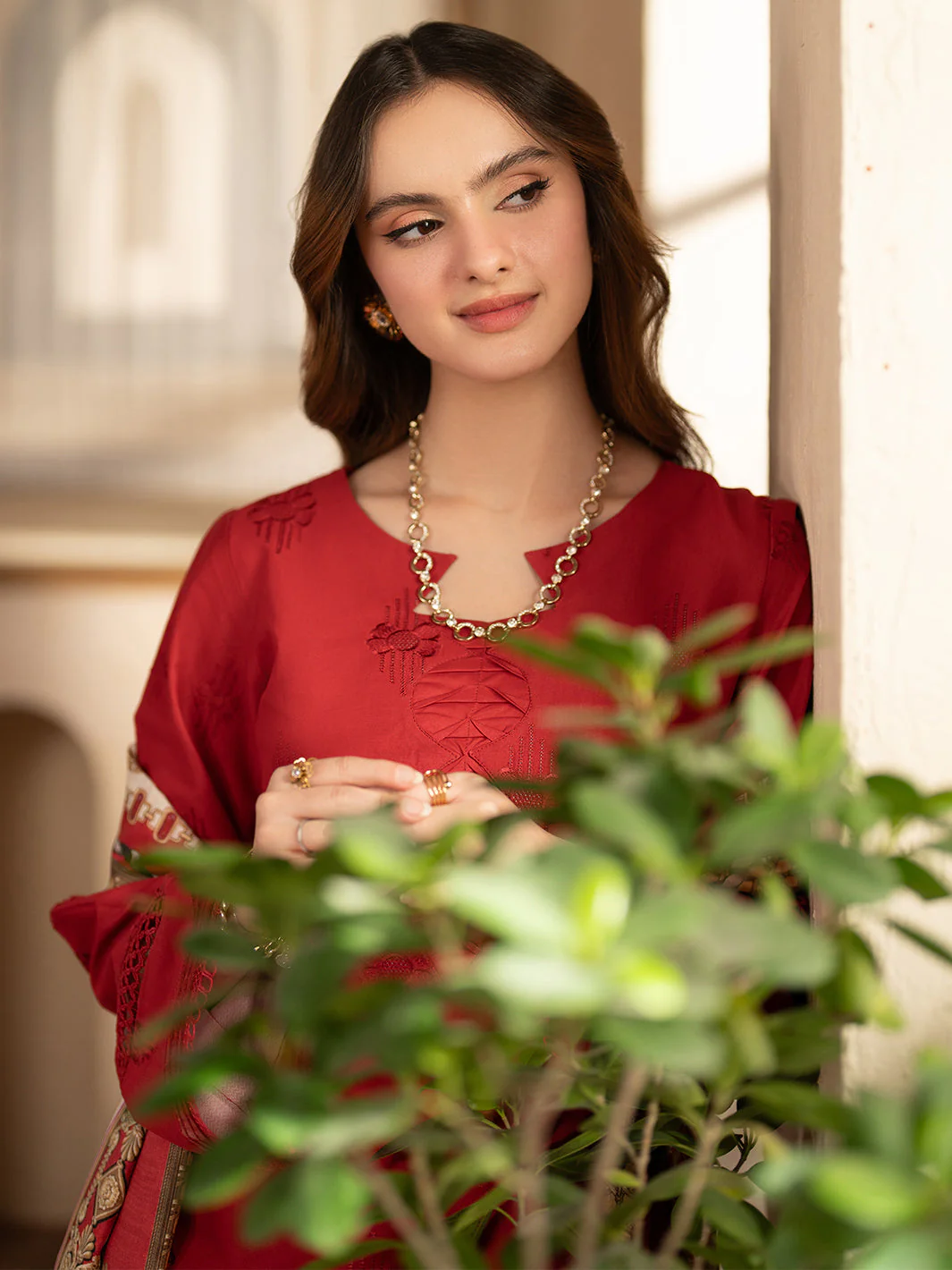 Mahnur Stella Luxury Lawn – SL - 06 A - Image 4