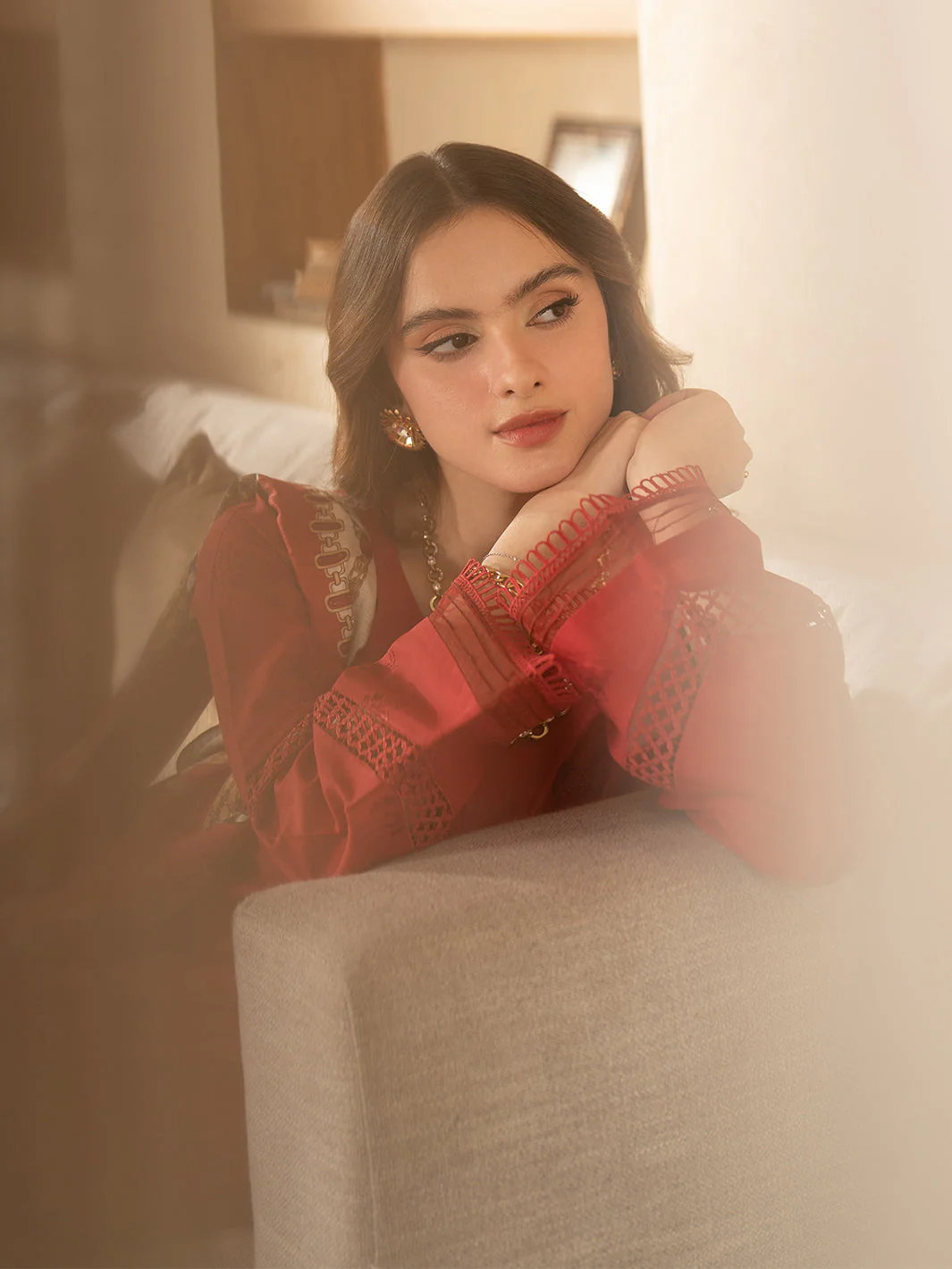 Mahnur Stella Luxury Lawn – SL - 06 A - Image 7