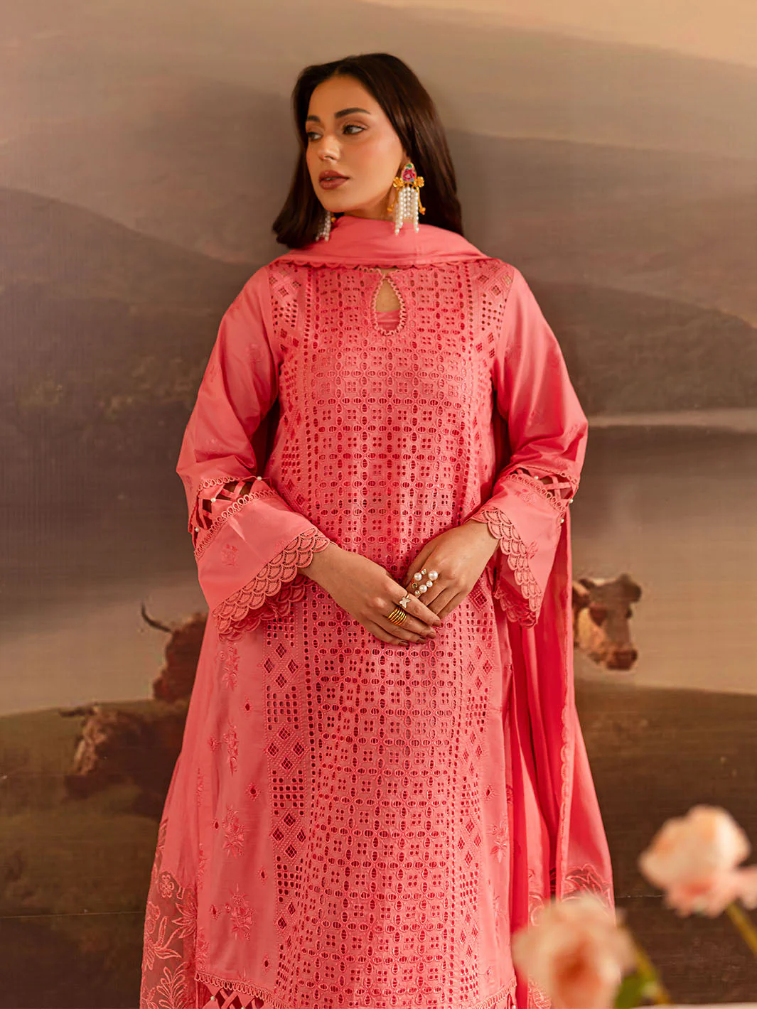 Mahnur Twilight Luxury Lawn – CARISEA - Image 5