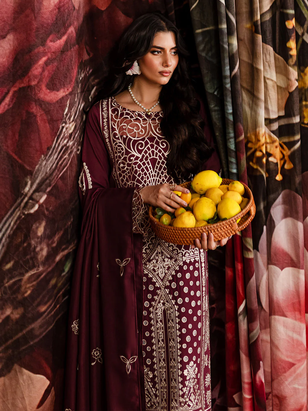 Mahnur Veronica Luxury Karandi Winter – ROSE - Image 4