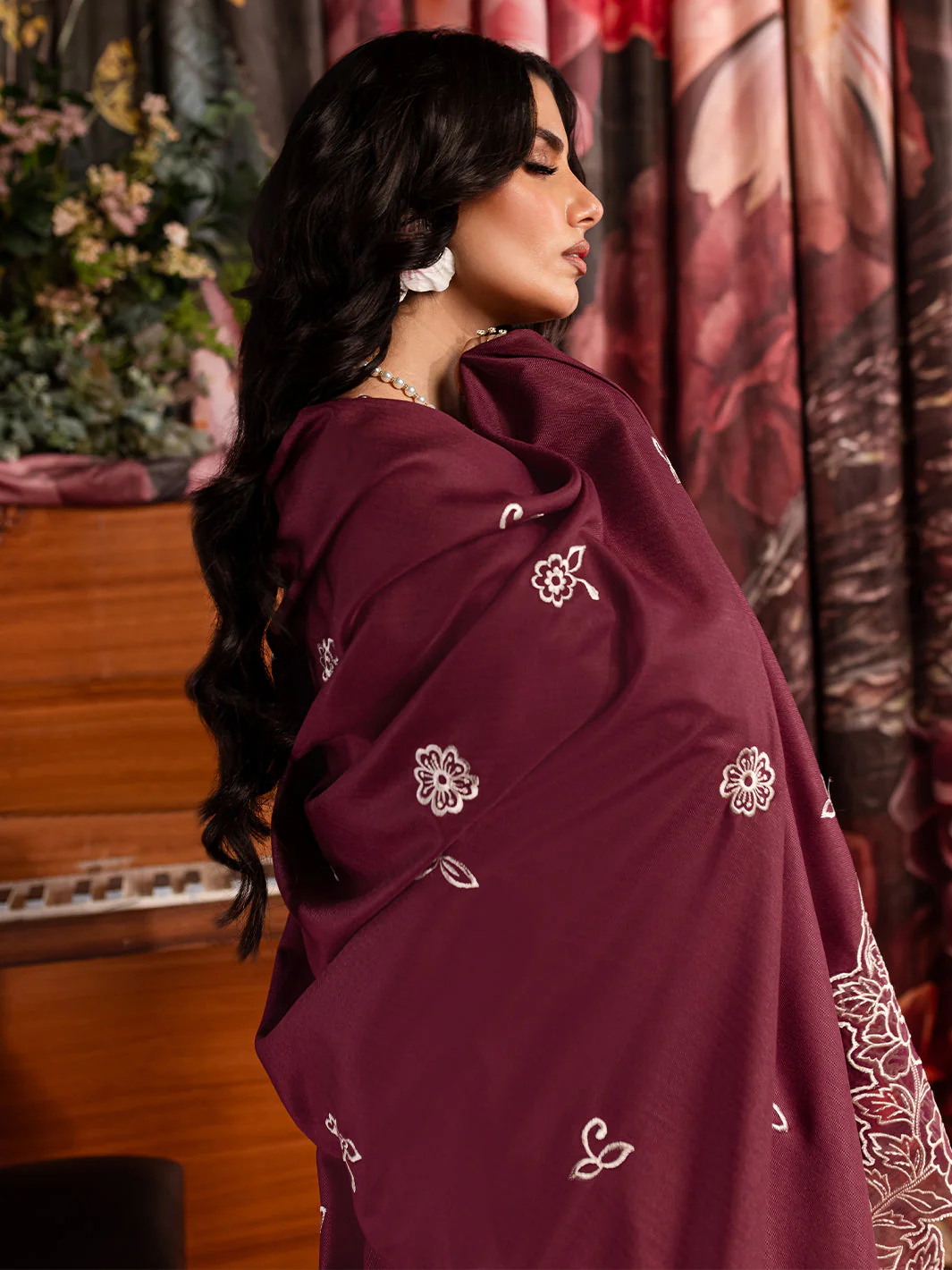 Mahnur Veronica Luxury Karandi Winter – ROSE - Image 6