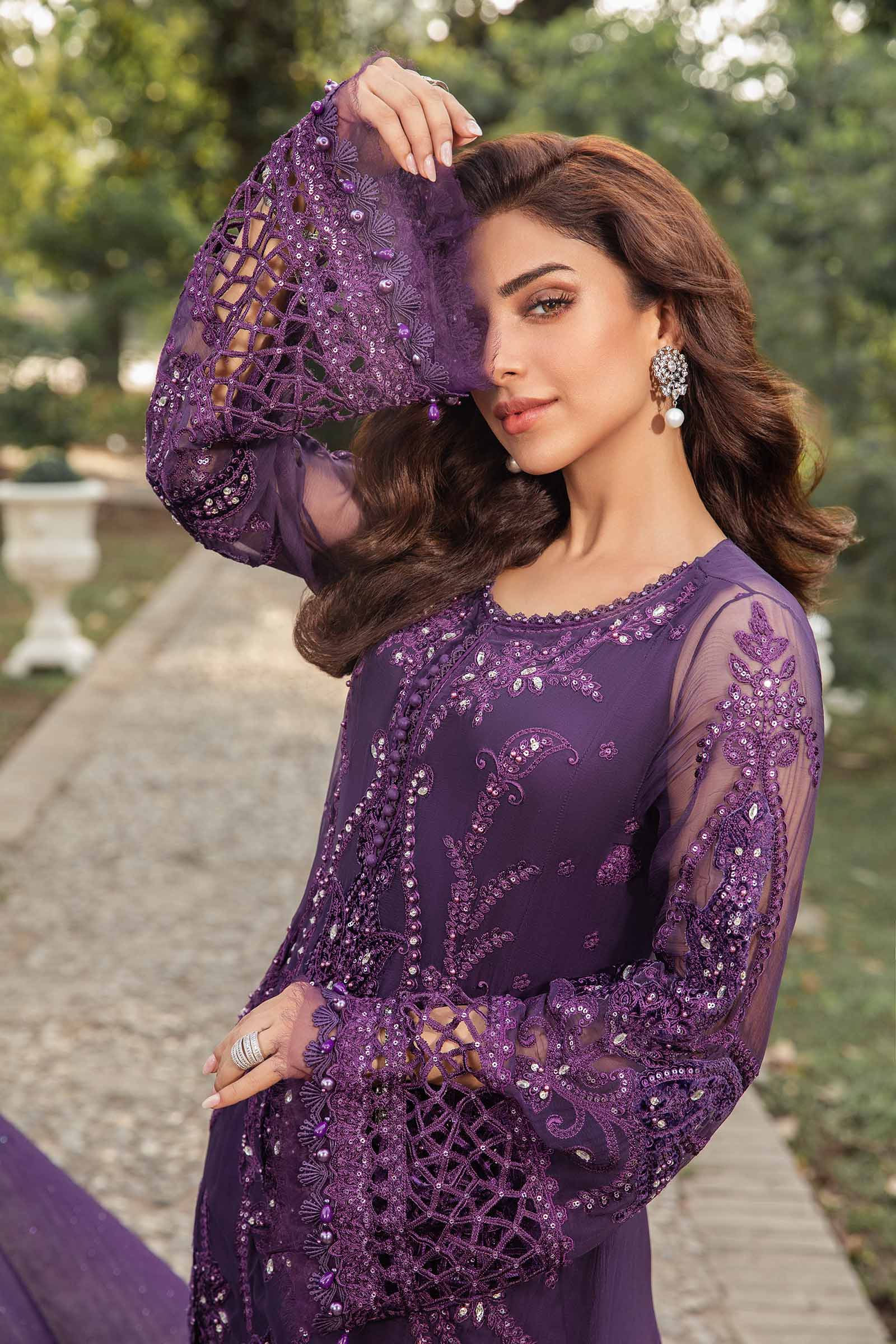 MARIA.B Chiffon Luxury Formals – MPC-24-102 - Image 3