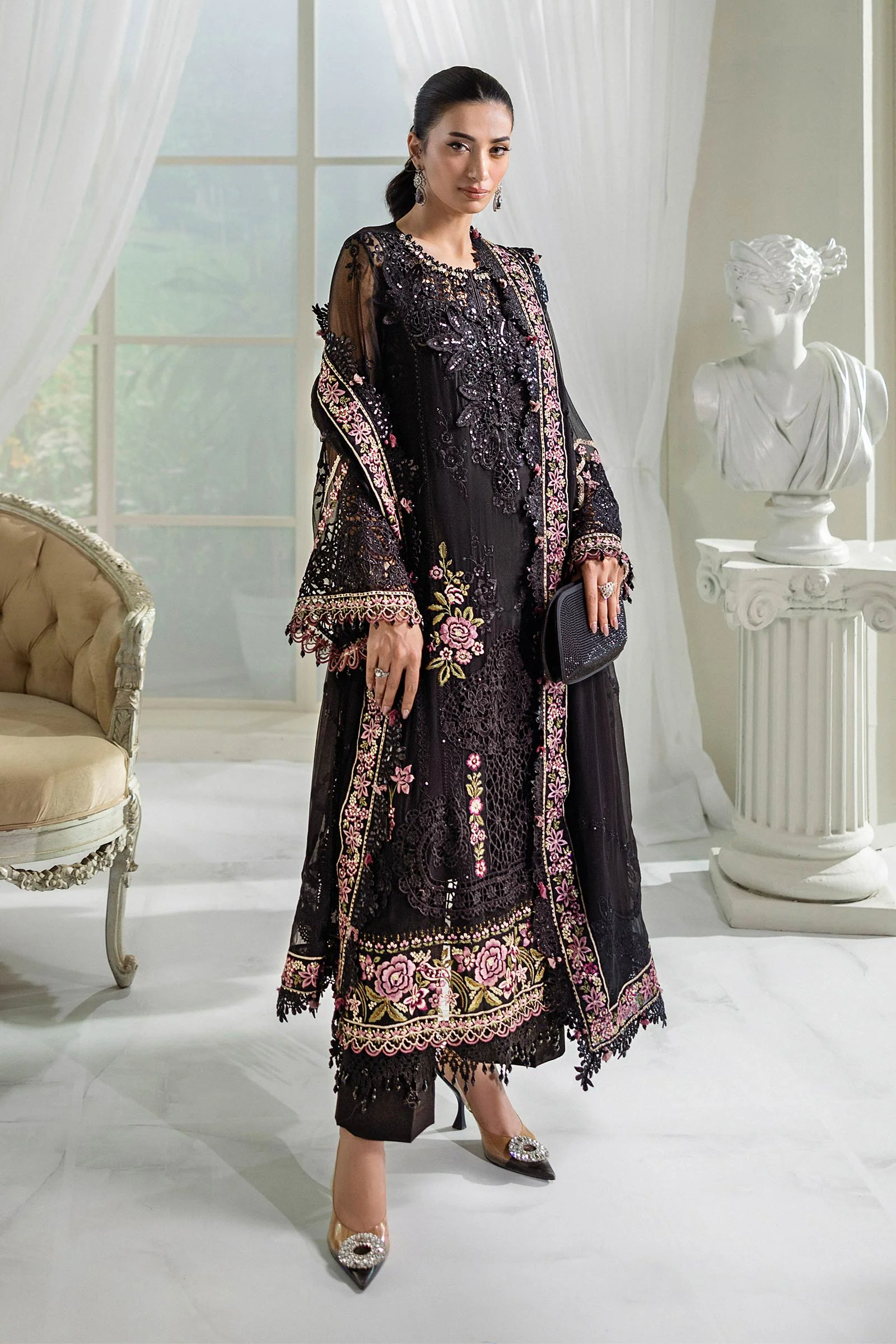 MARIA.B Chiffon Luxury Formals – MPC-25-104 - Image 8