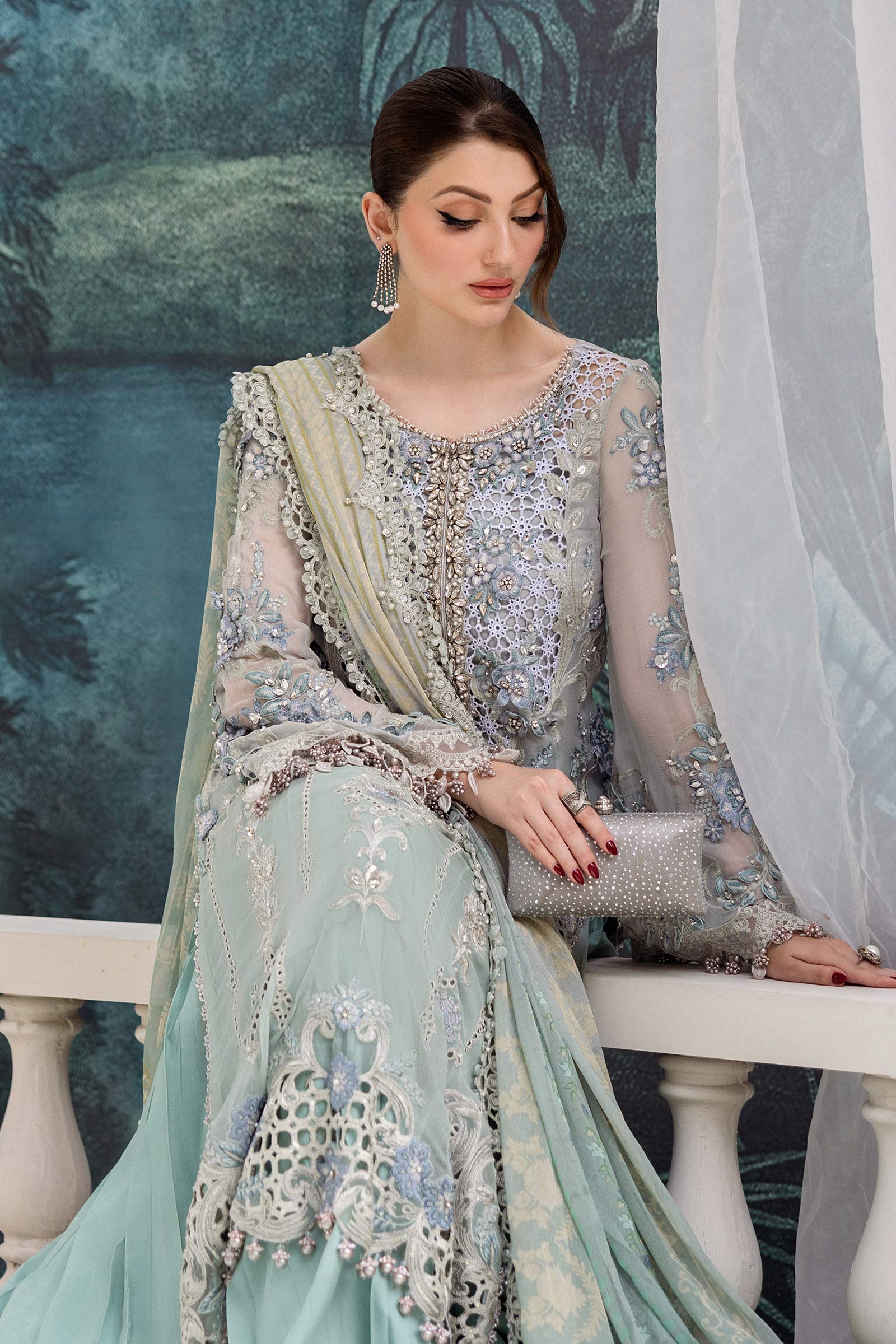 MARIA.B Chiffon Luxury Formals – MPC-25-108 - Image 9