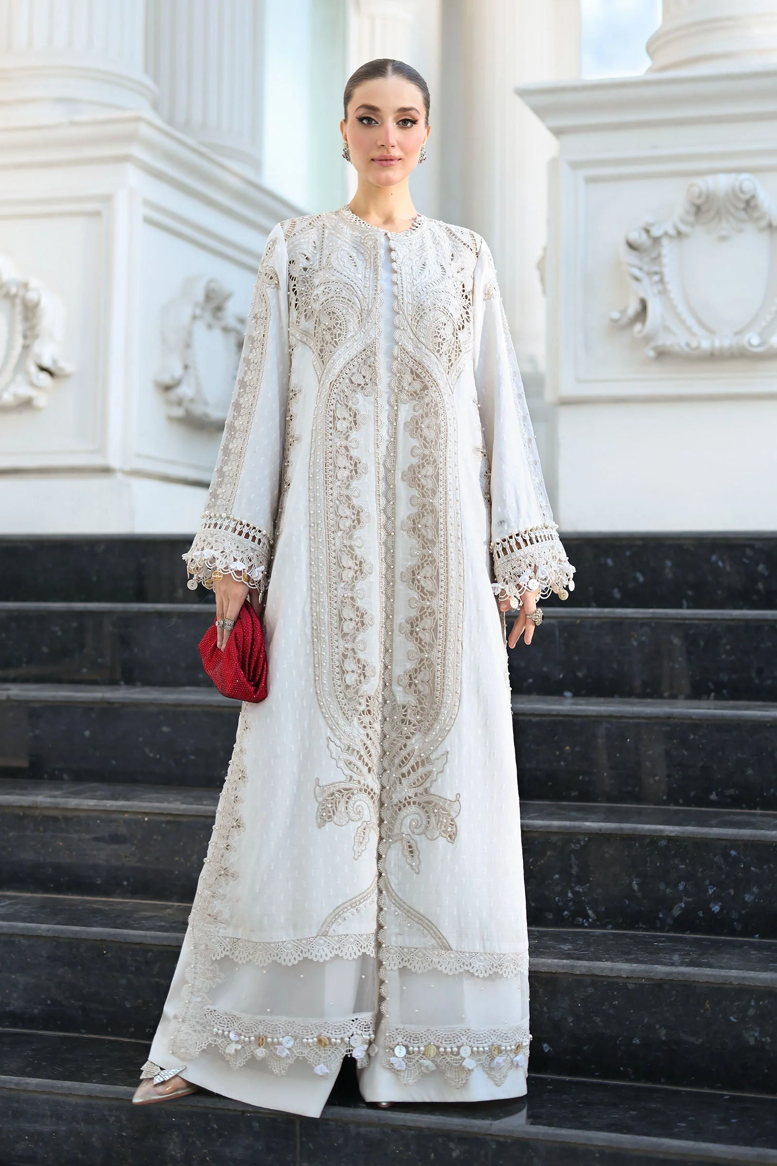MARIA.B Eid Festive Luxury Lawn – EL26-01 - Image 11