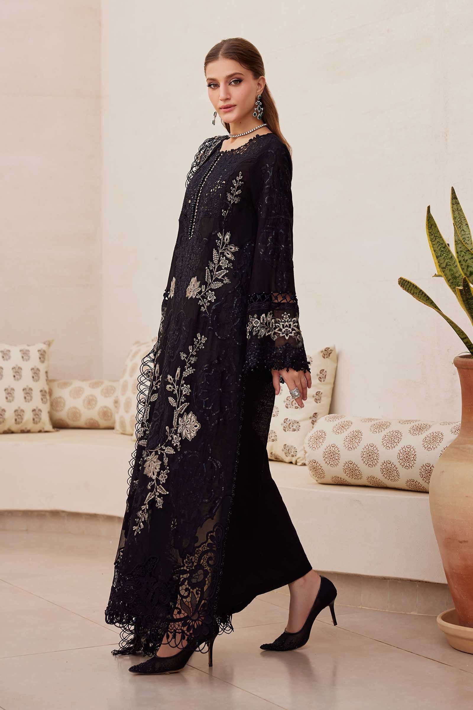 MARIA.B Luxury Eid Festive Lawn – D-03 - Image 8