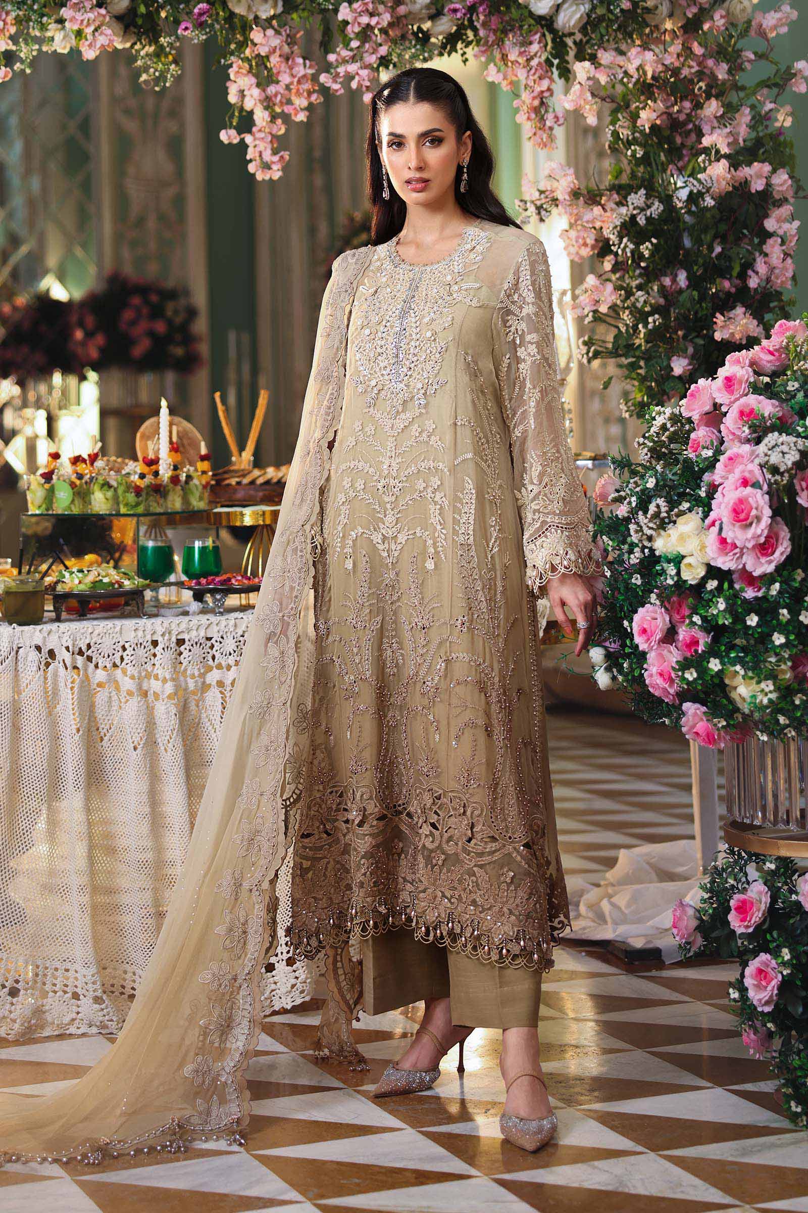 MARIA.B Luxury Festive Chiffon Formals – MPC2603 - Image 2