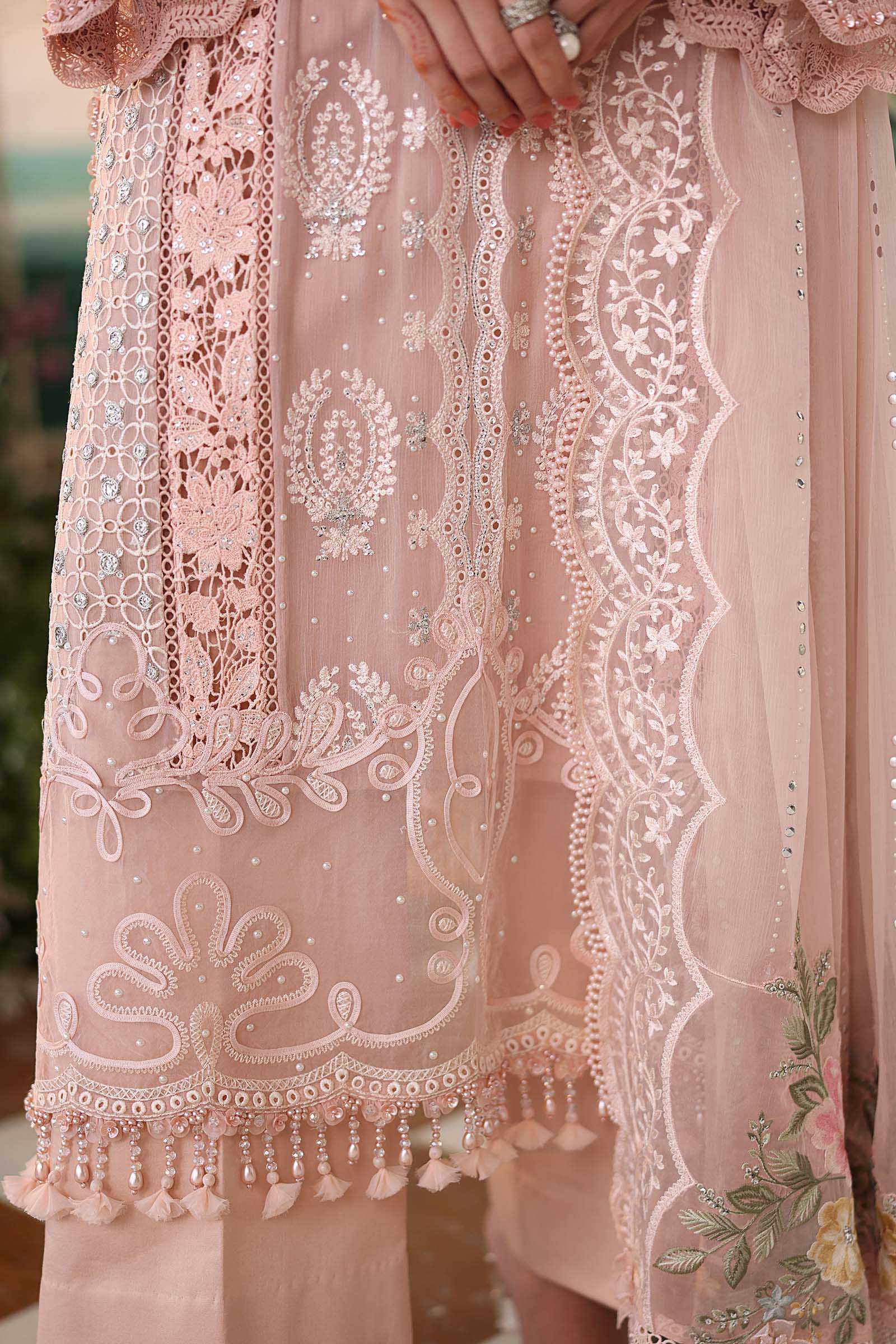 MARIA.B Luxury Festive Chiffon Formals β MPC2604 - Image 10