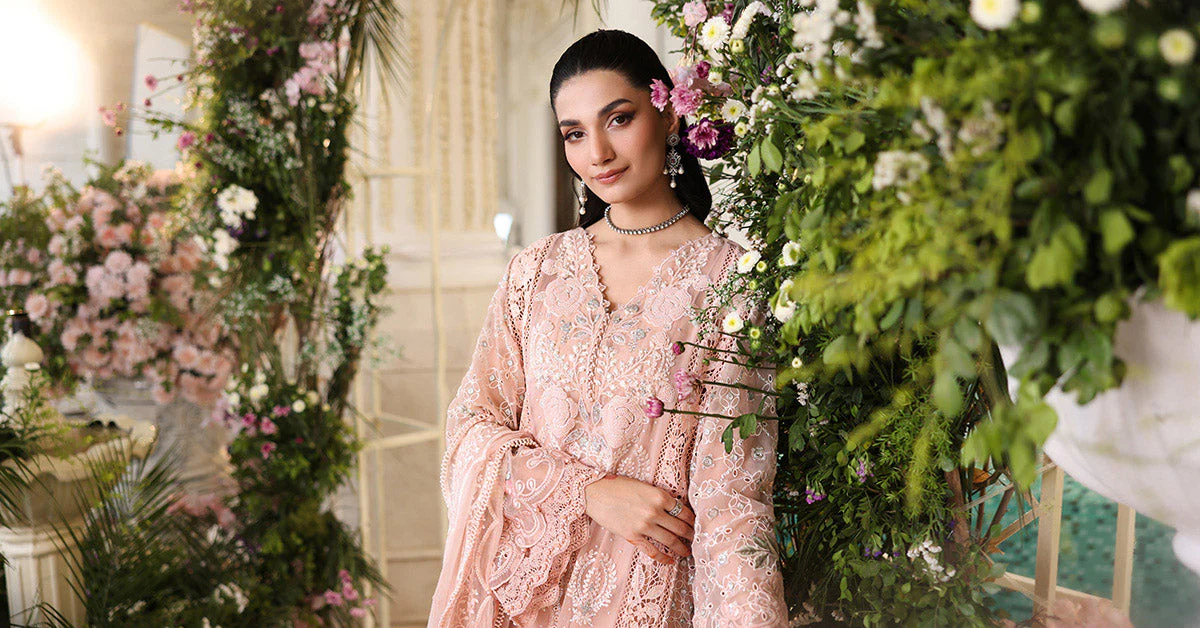 MARIA.B Luxury Festive Chiffon Formals β MPC2604 - Image 15