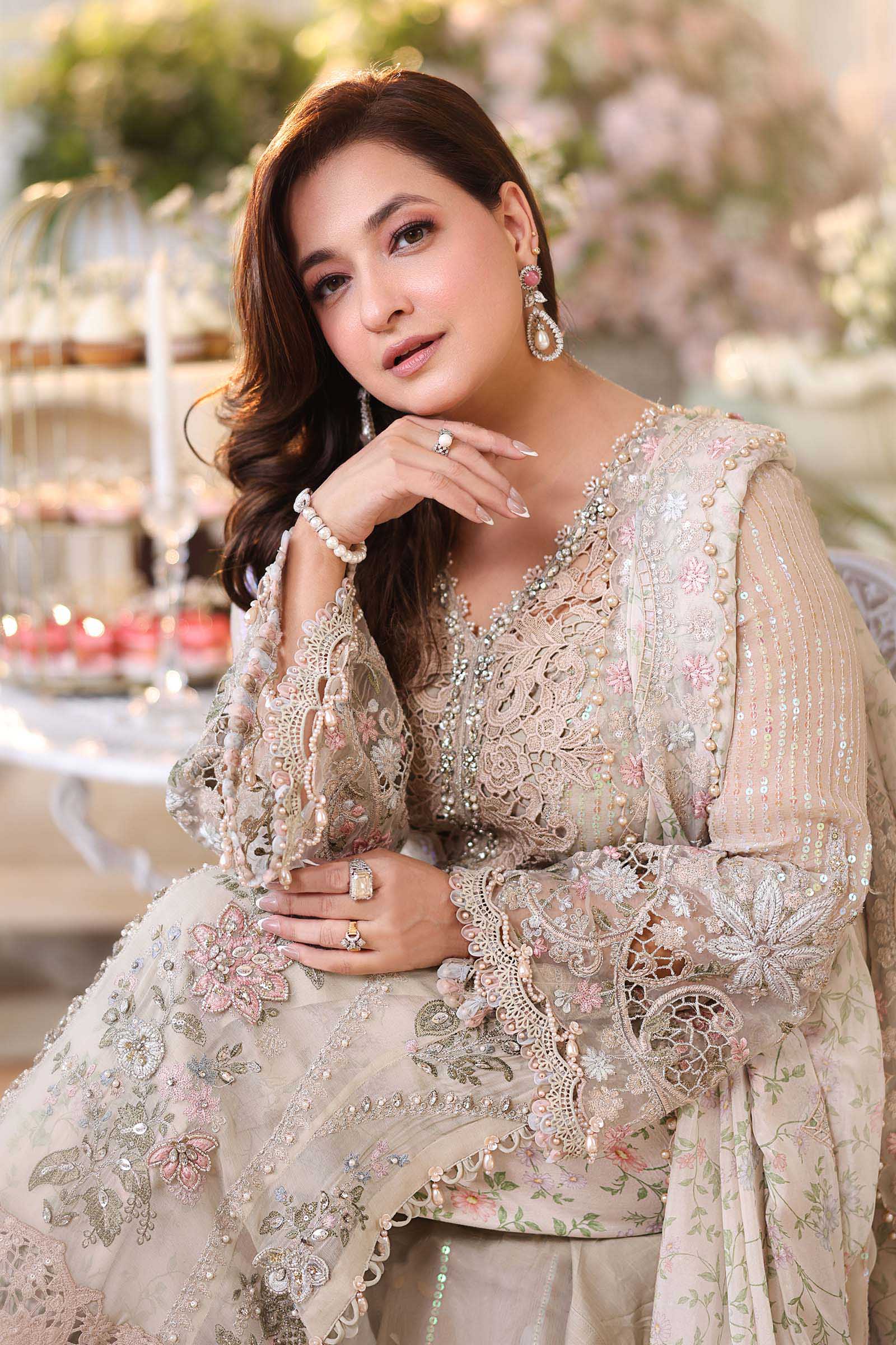 MARIA.B Luxury Festive Chiffon Formals – MPC2607 - Image 2