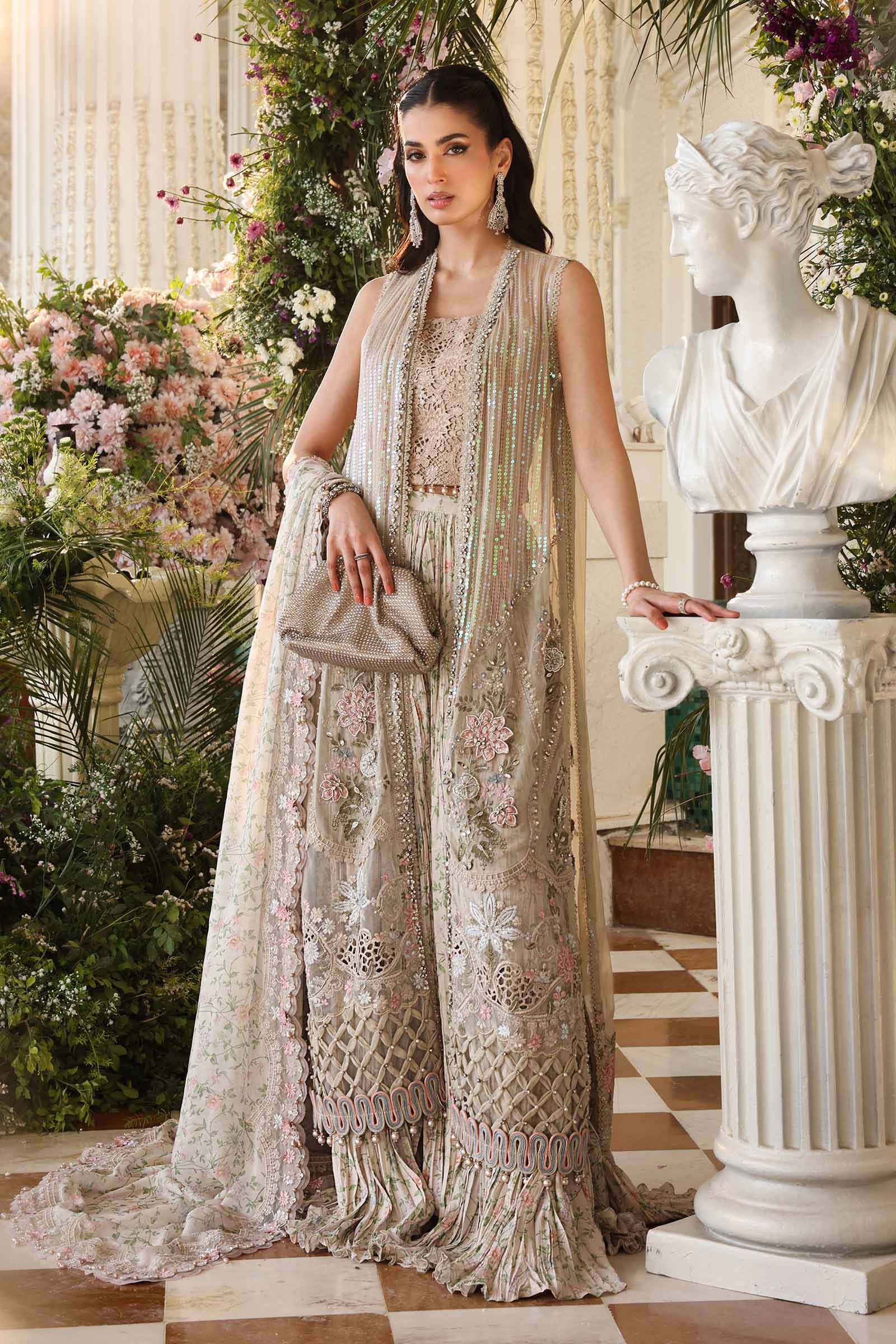 MARIA.B Luxury Festive Chiffon Formals – MPC2607 - Image 9