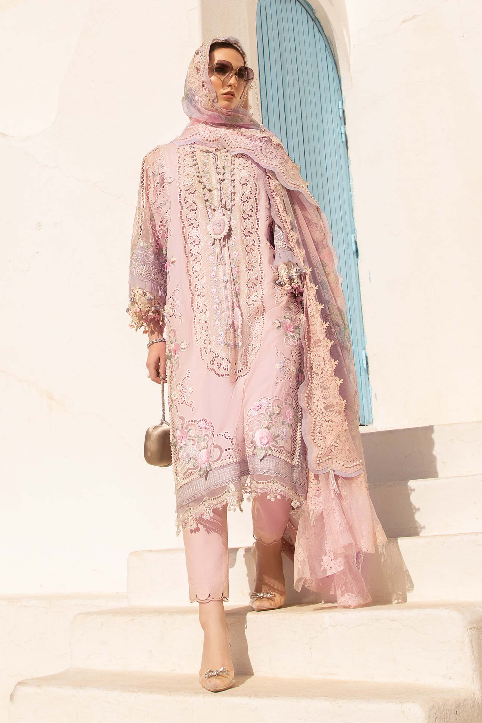 MARIA.B Luxury Lawn Collection 2024 – D-2406-A - Image 5