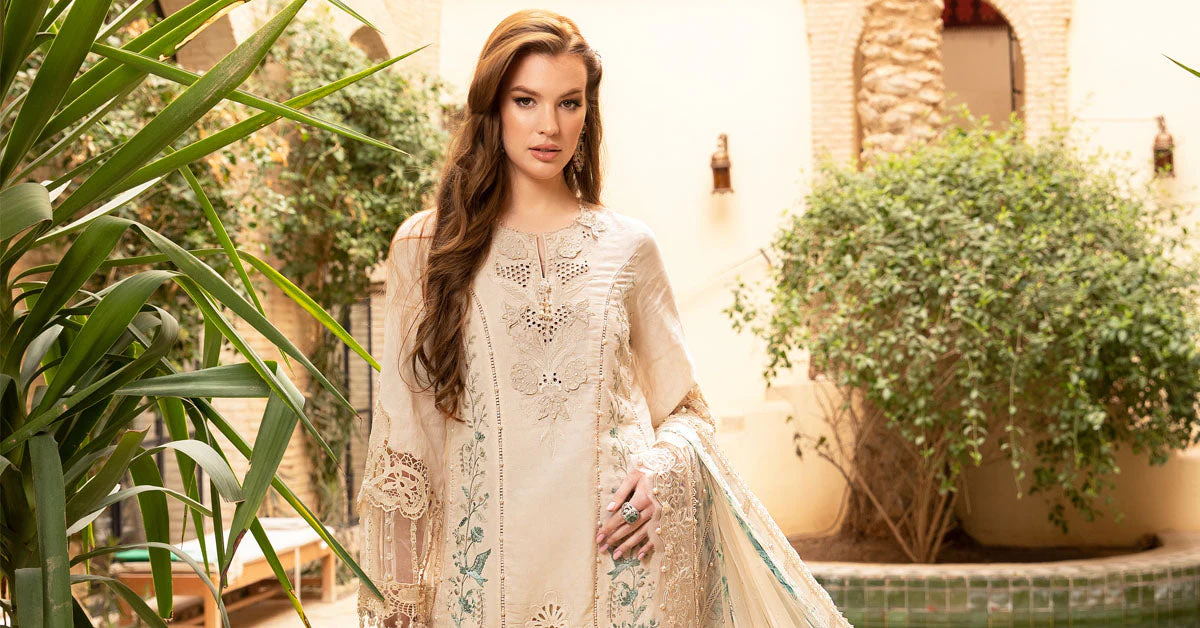 MARIA.B Luxury Lawn Collection 2024 – D-2414-B - Image 6